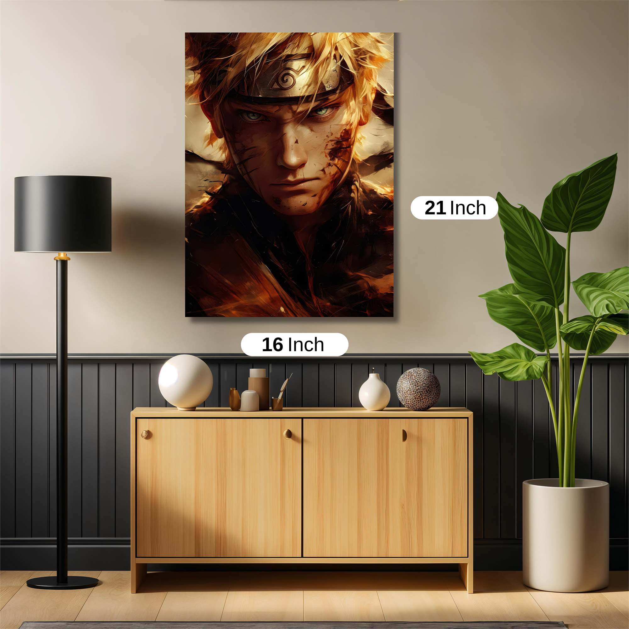 Naruto Defiant Safe Wall Magnetic / M