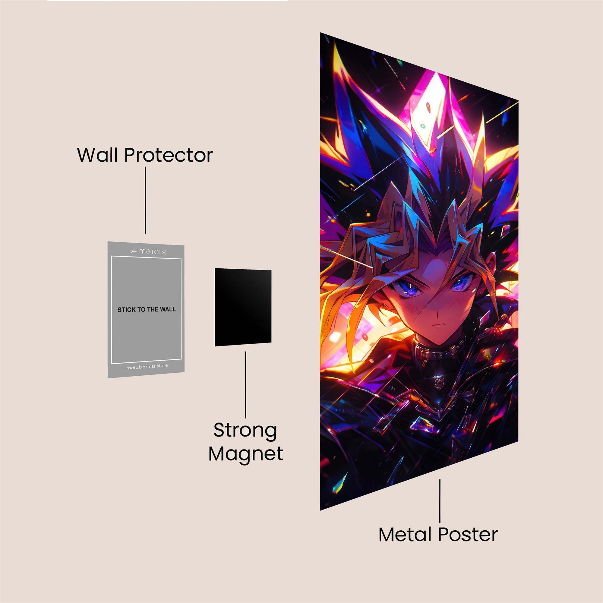 Yami Radiant Safe Wall Magnetic / M