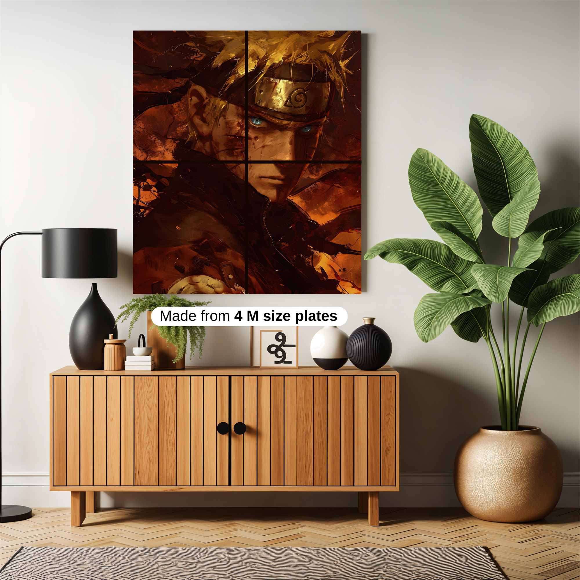 Naruto Resolute Safe Wall Magnetic / M