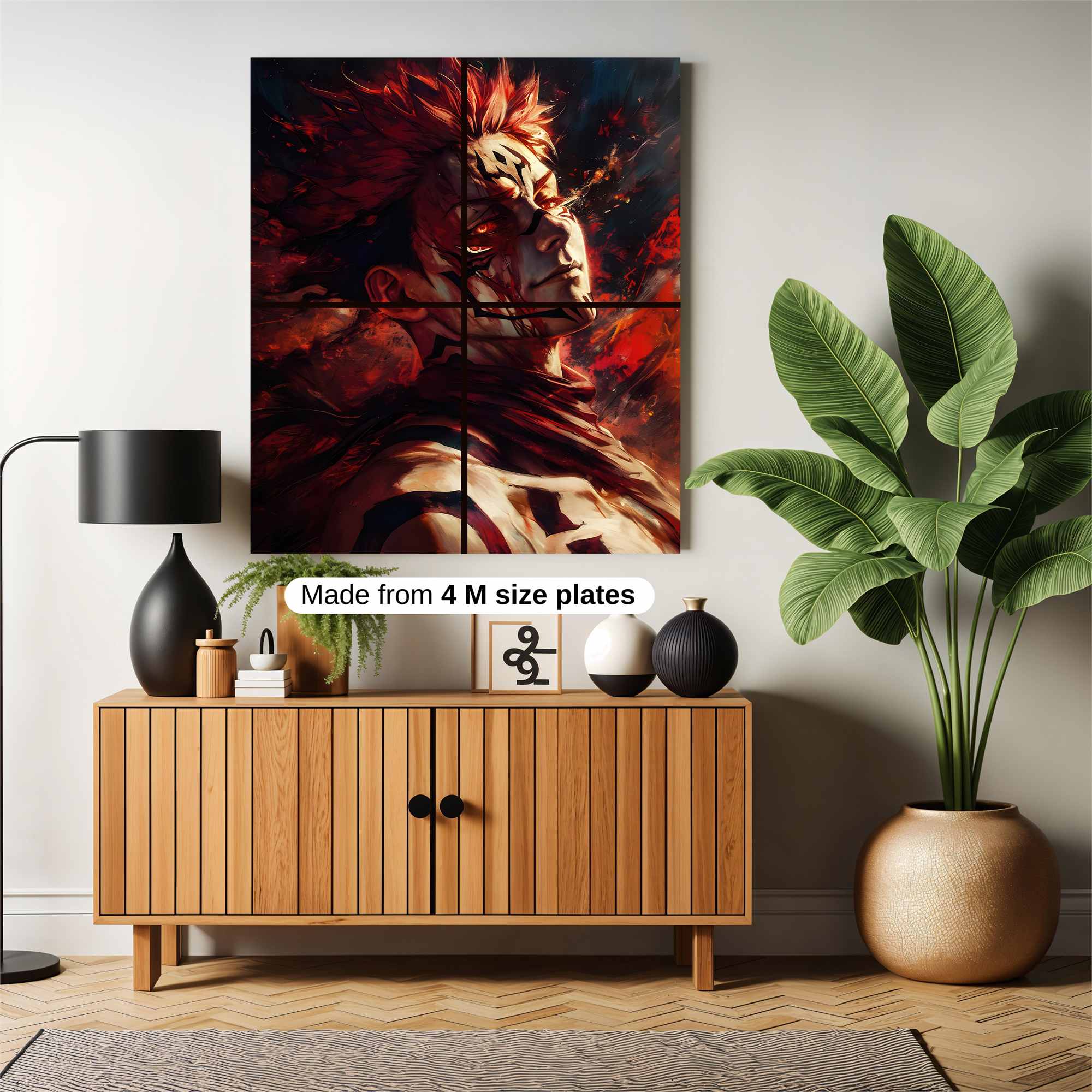 Sukuna Fierce Safe Wall Magnetic / M