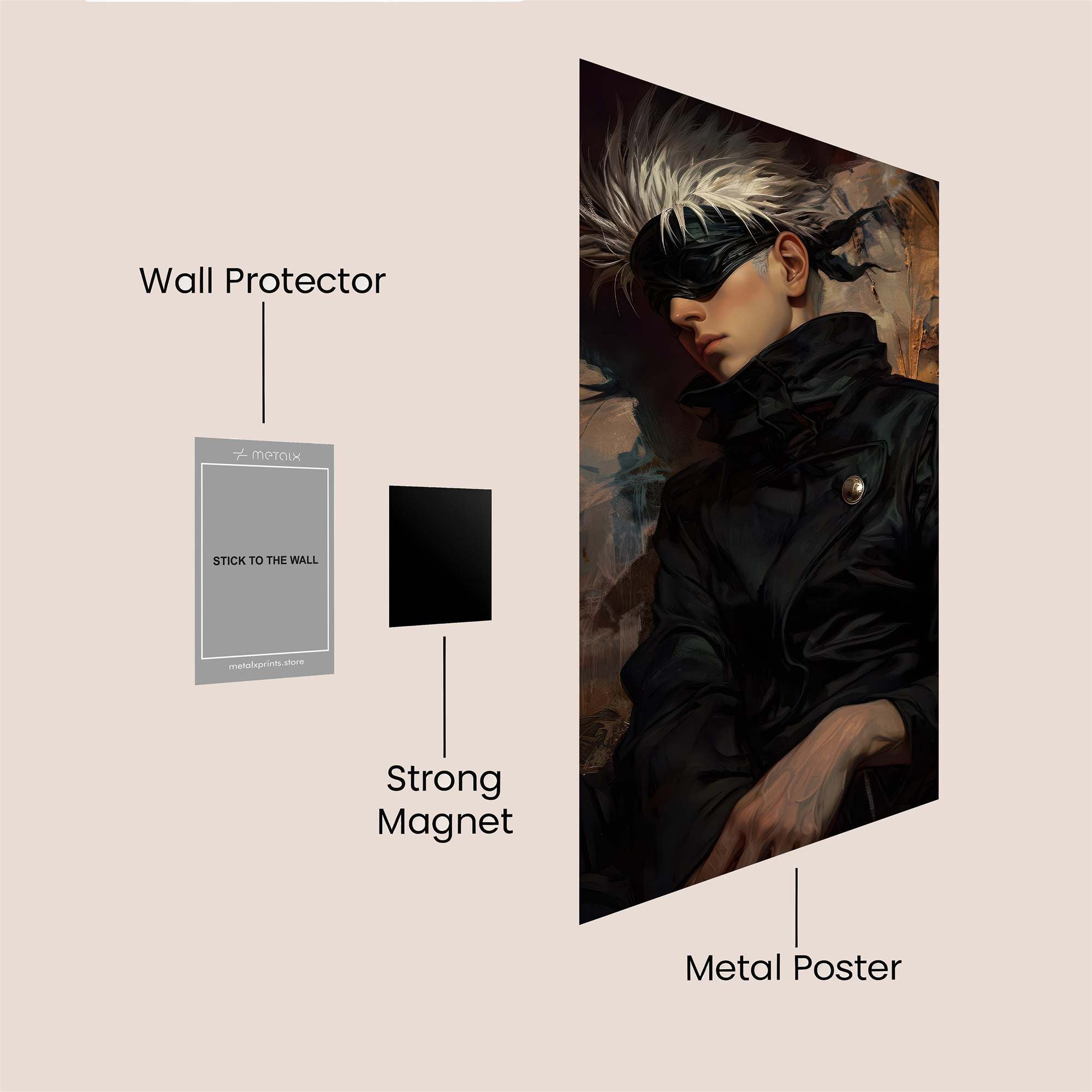 Satoru Serene Safe Wall Magnetic / M