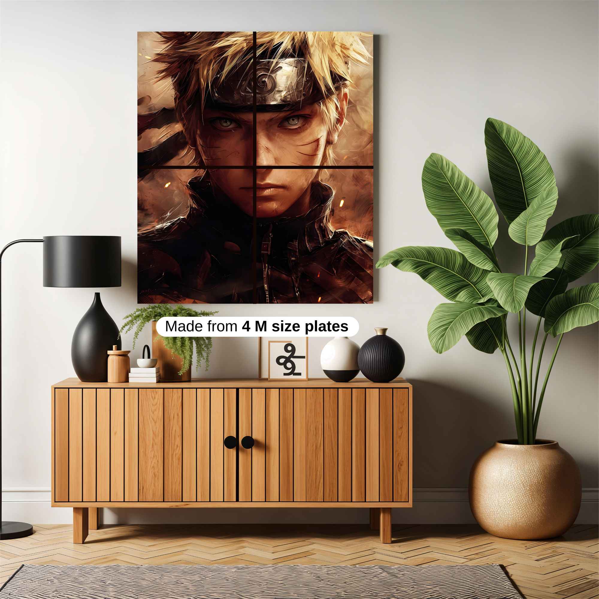 Naruto Resolute Safe Wall Magnetic / M