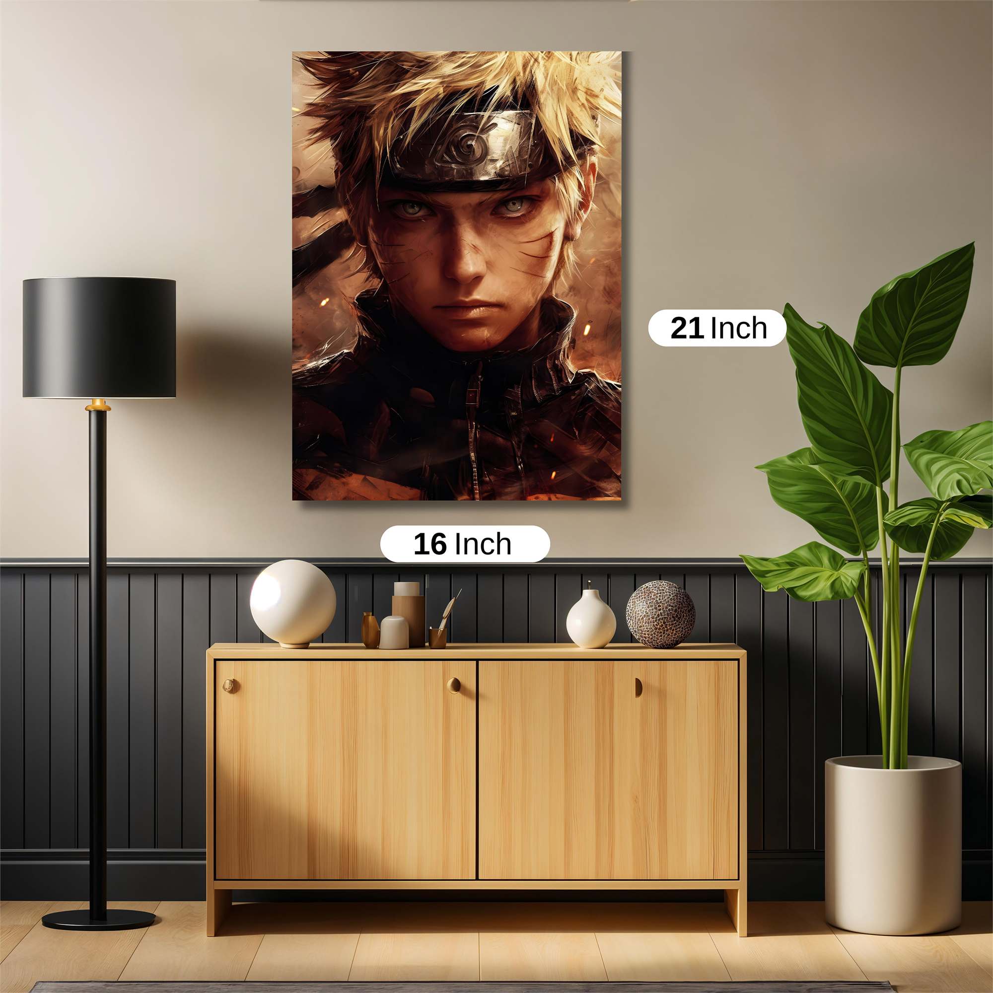 Naruto Resolute Safe Wall Magnetic / M