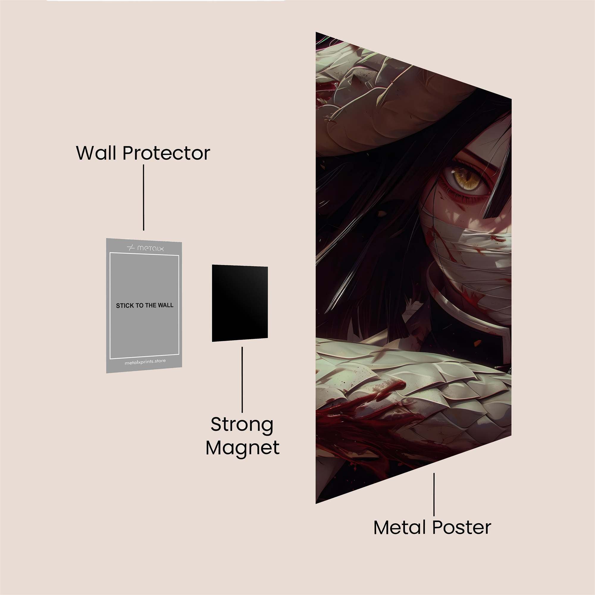 Orochimaru Sinister Safe Wall Magnetic / M