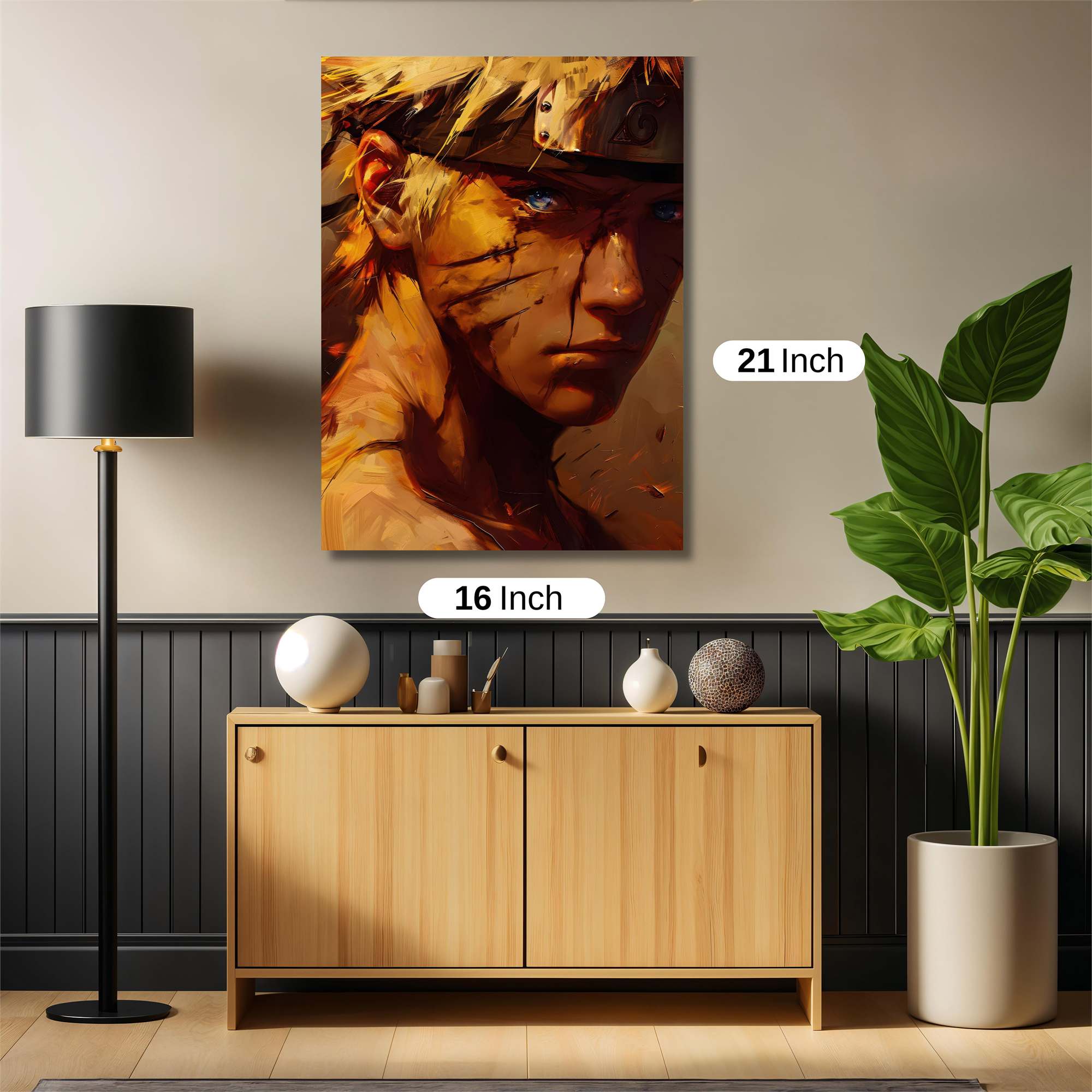 Naruto Resolute Safe Wall Magnetic / M