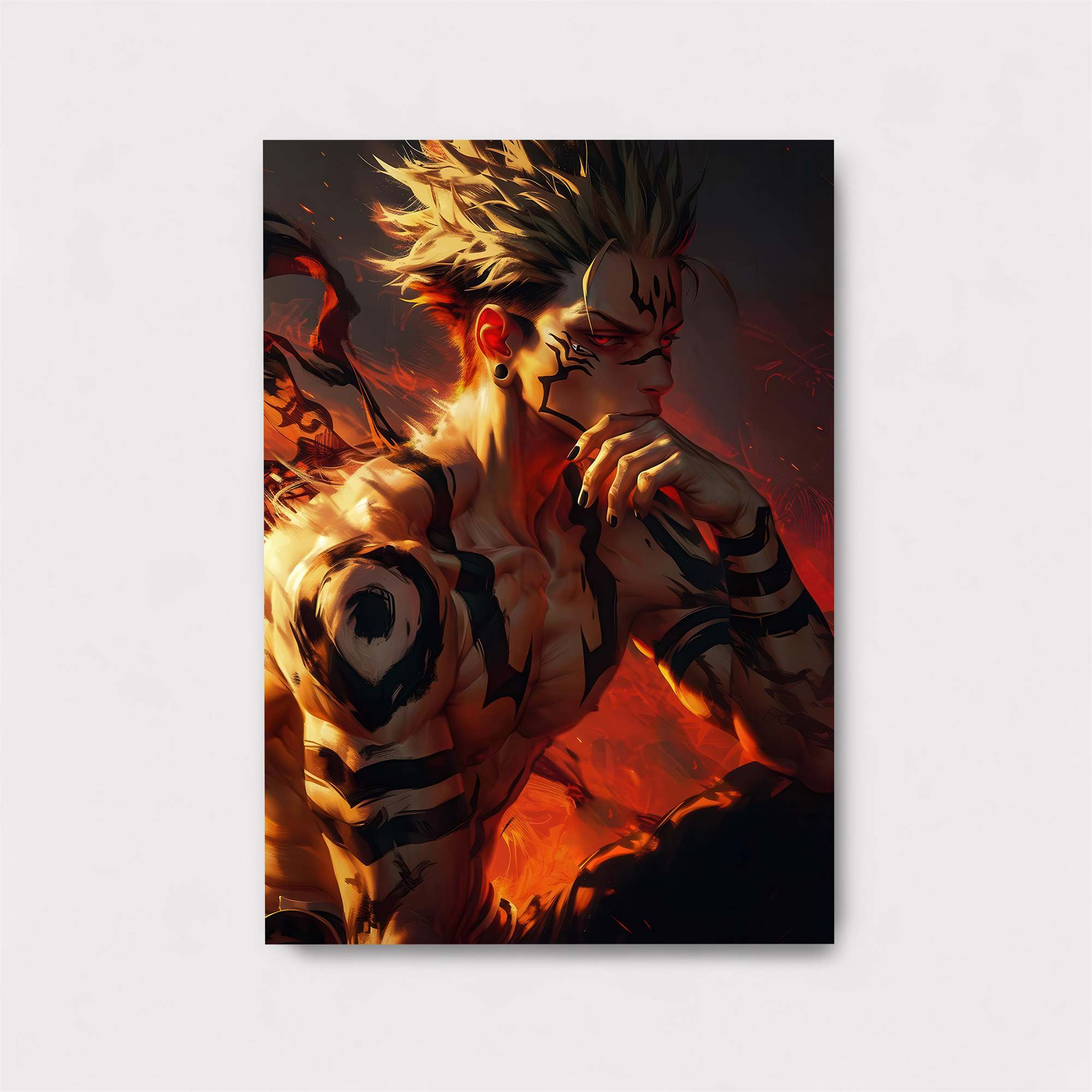 Sukuna Inferno Safe Wall Magnetic / M