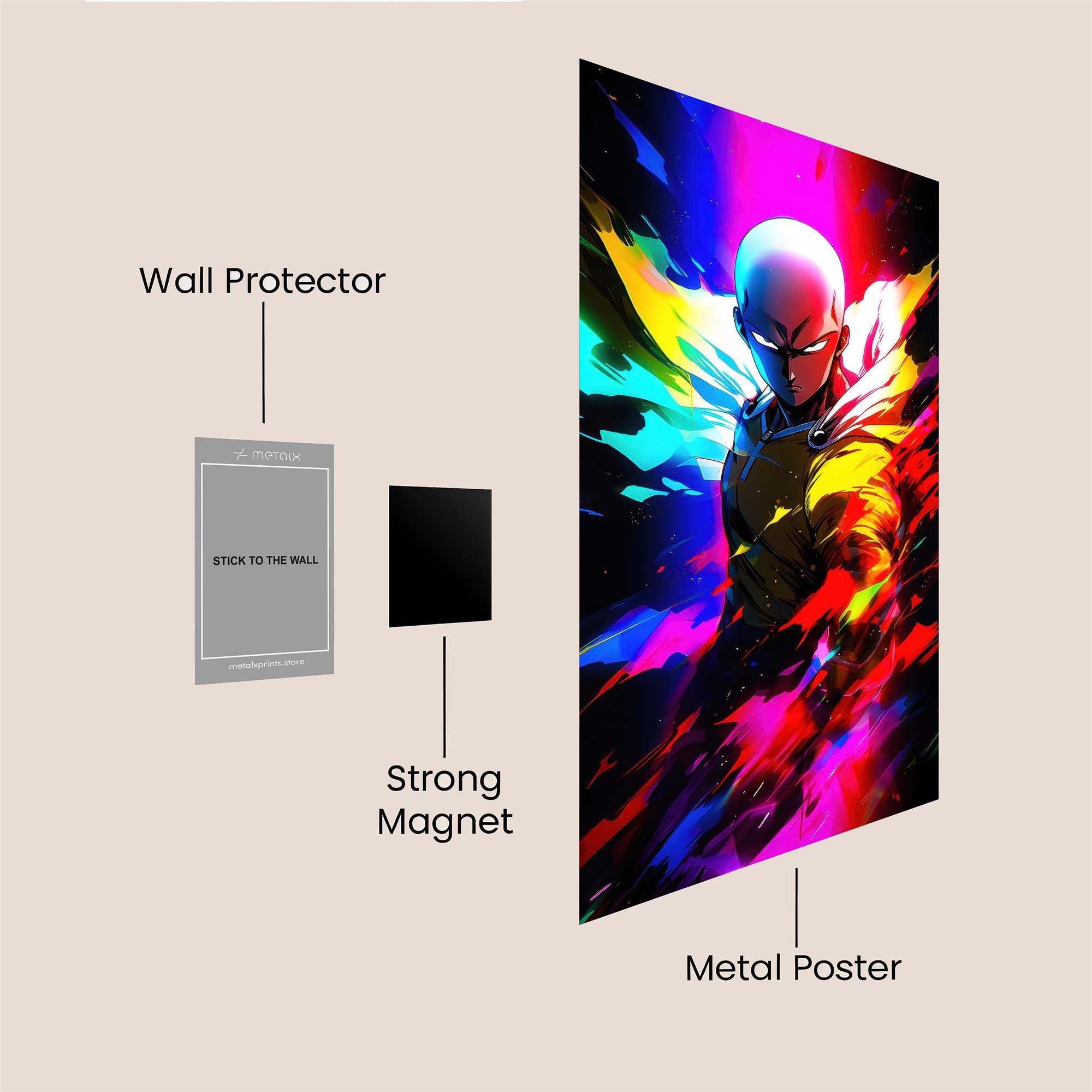 Saitama Radiant Safe Wall Magnetic / M