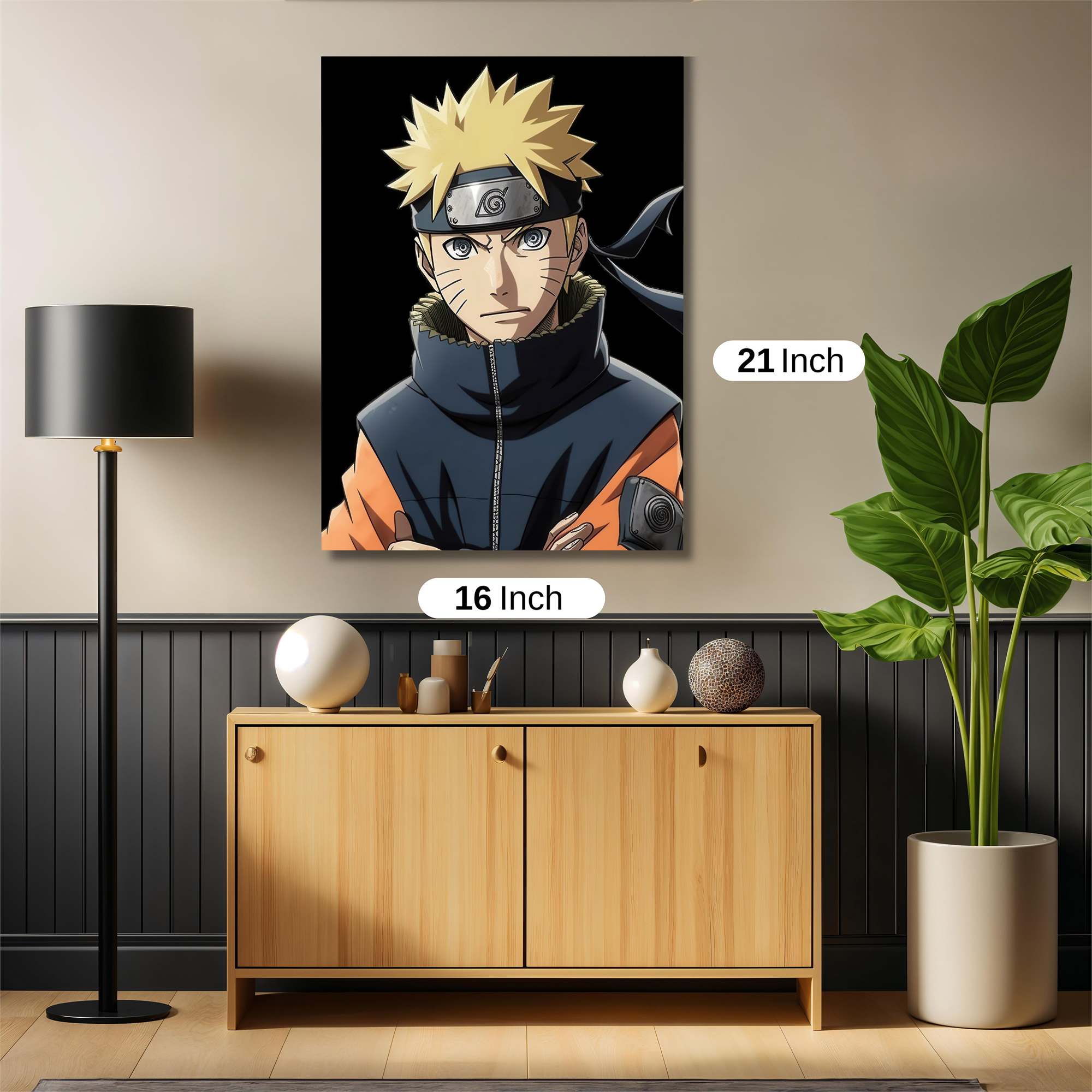 Naruto Resolute Safe Wall Magnetic / M