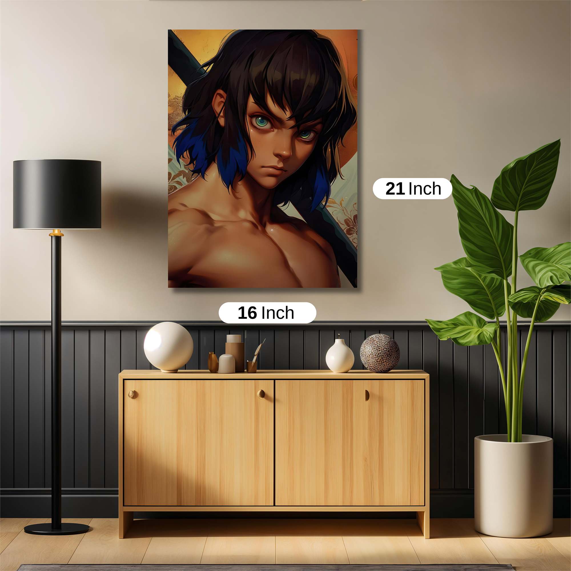 Tanjiro Resolute Safe Wall Magnetic / M