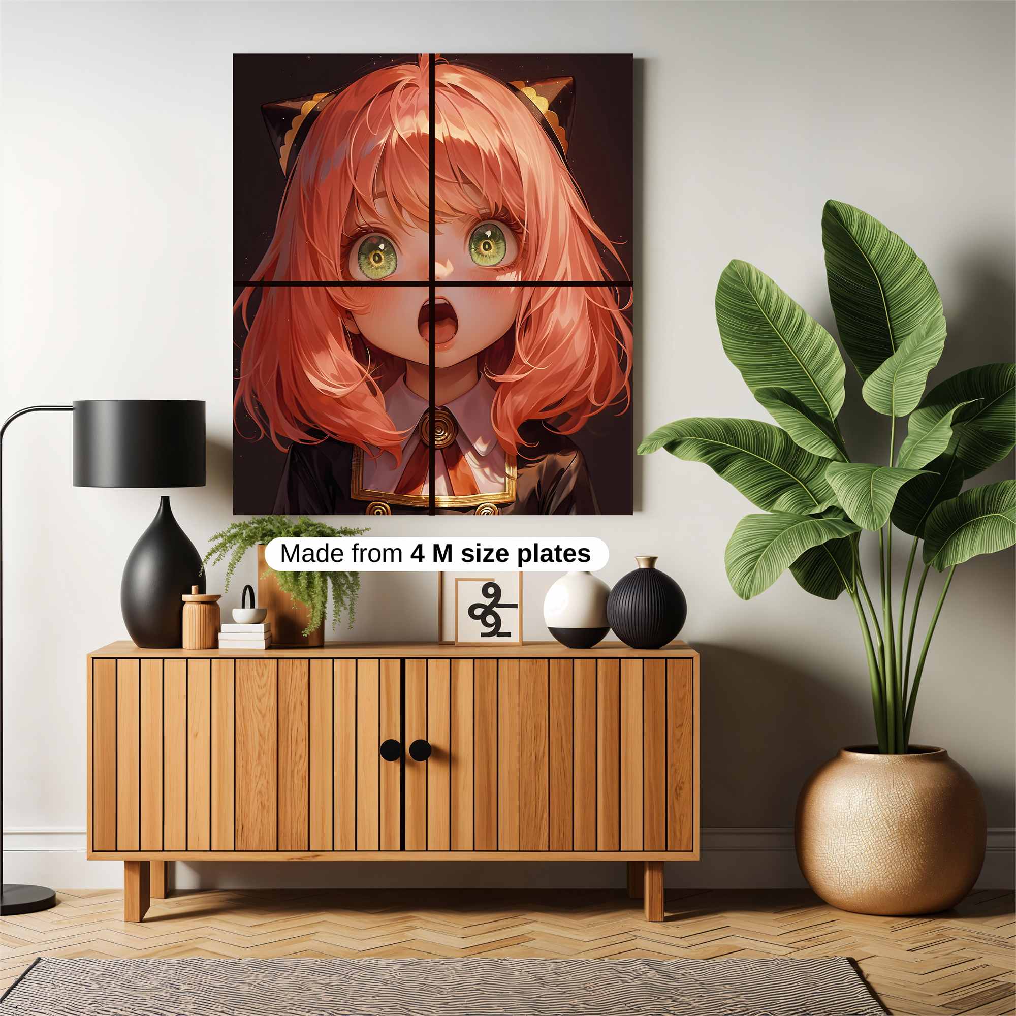 Kaguya Startled Safe Wall Magnetic / M