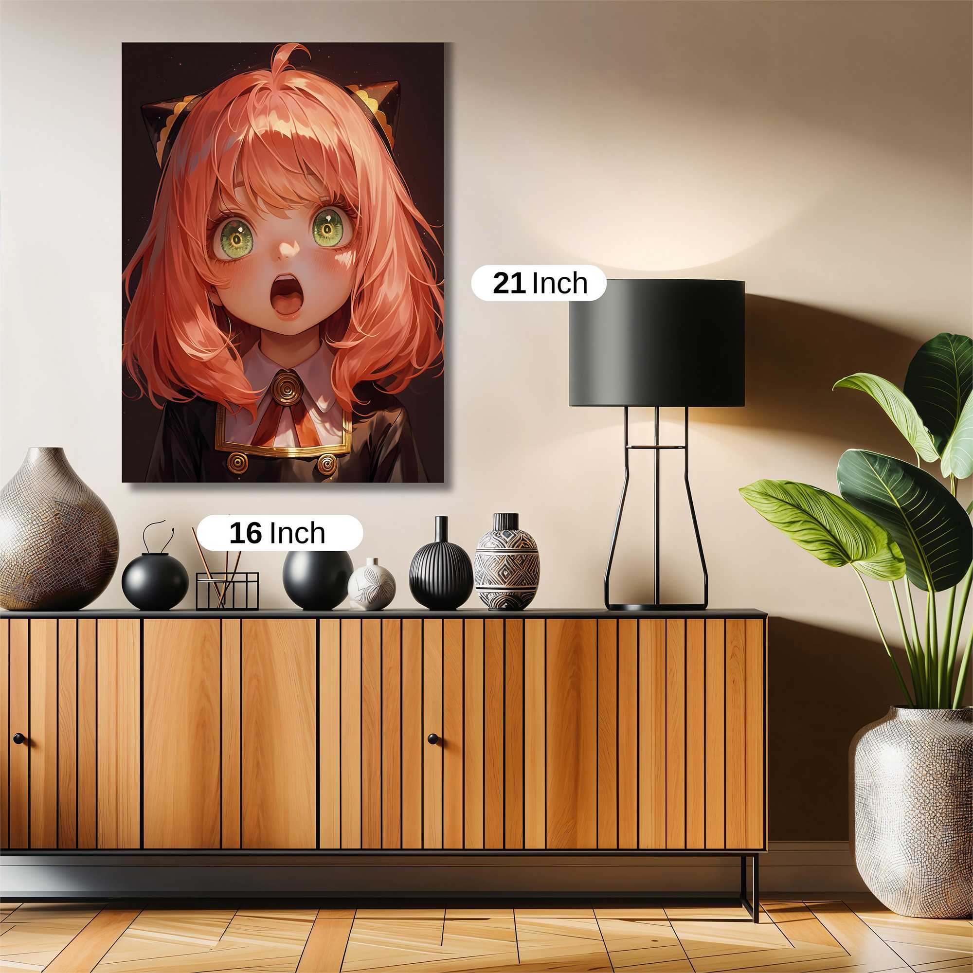 Kaguya Startled Safe Wall Magnetic / M