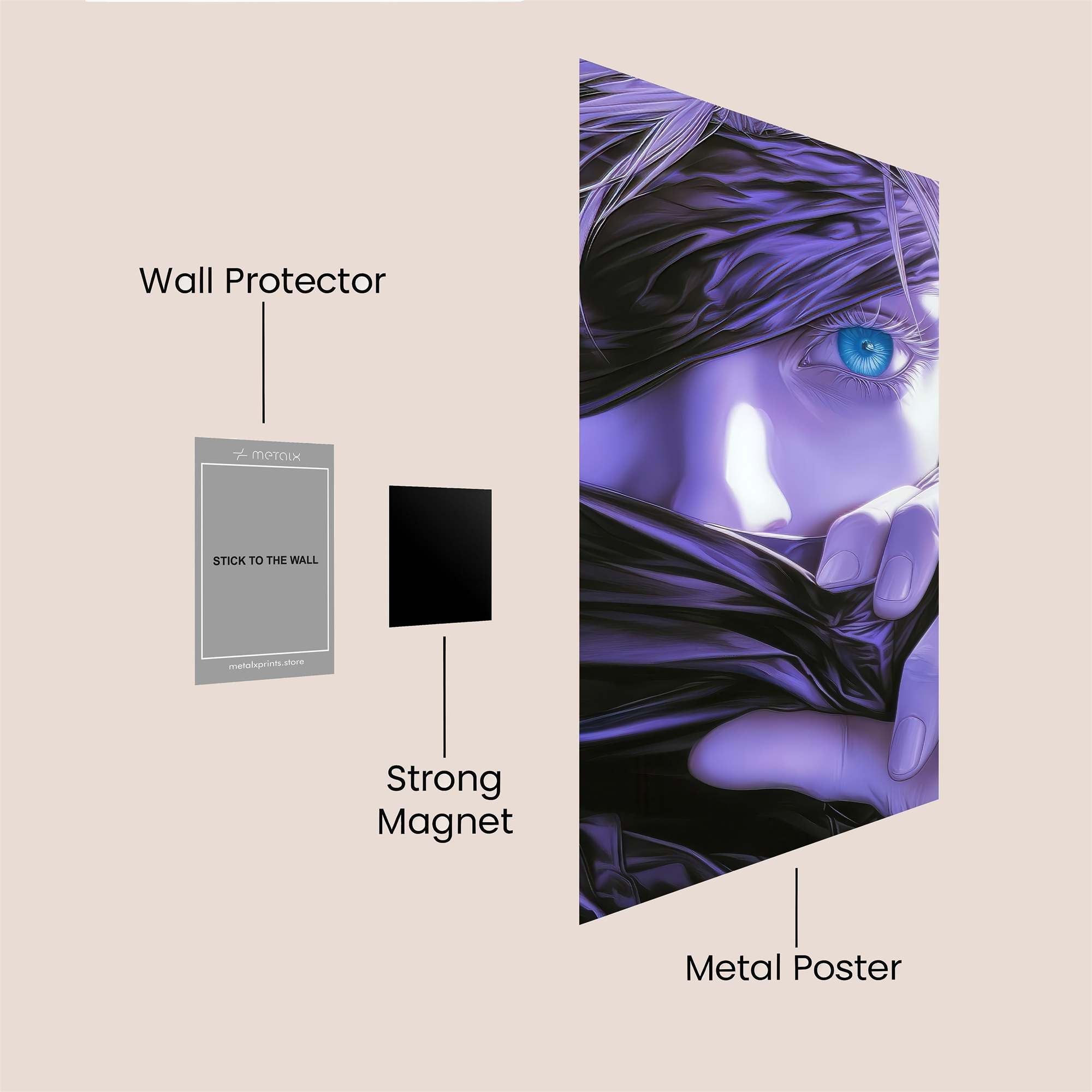 Satoru Serene Safe Wall Magnetic / M