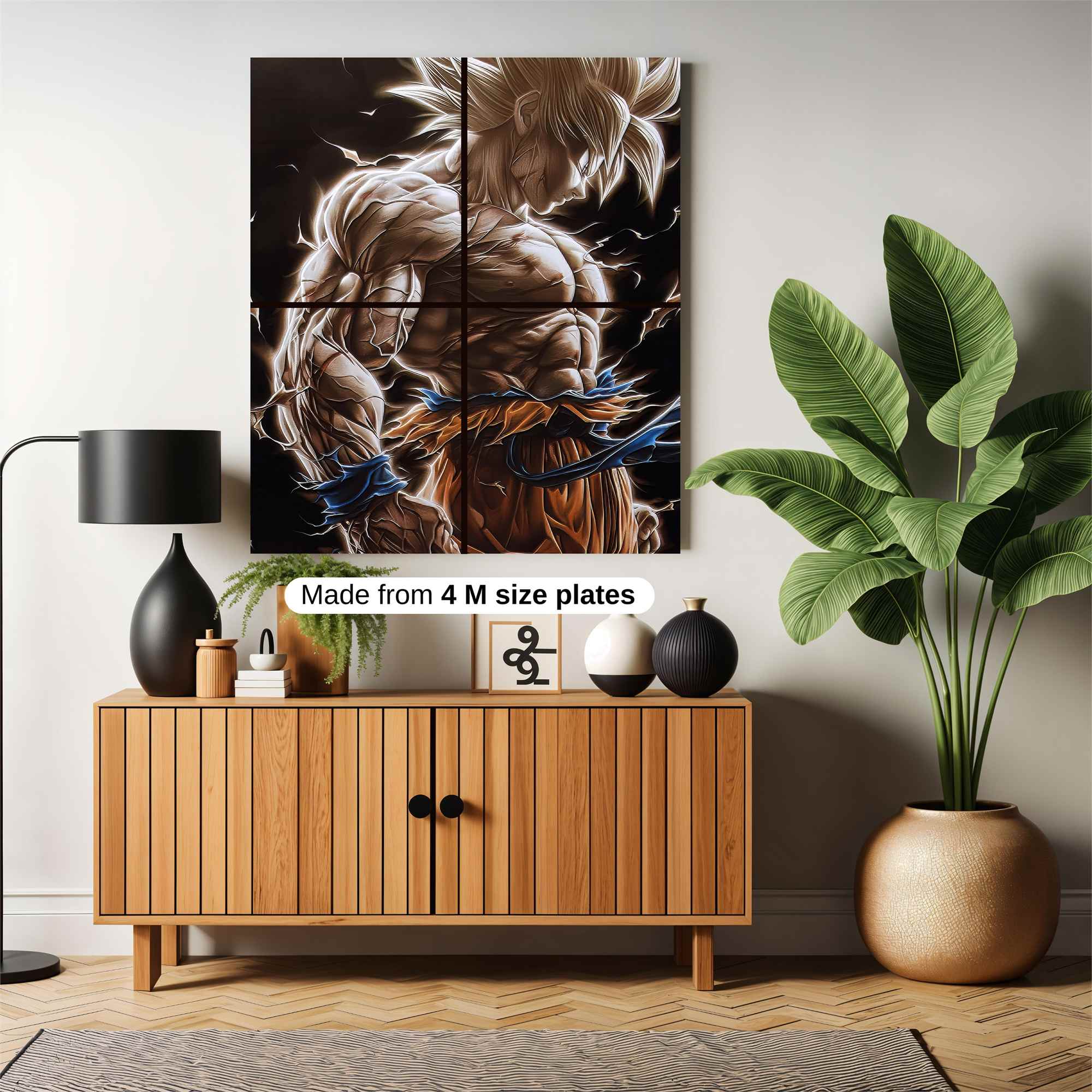 Goku Fierce Safe Wall Magnetic / M