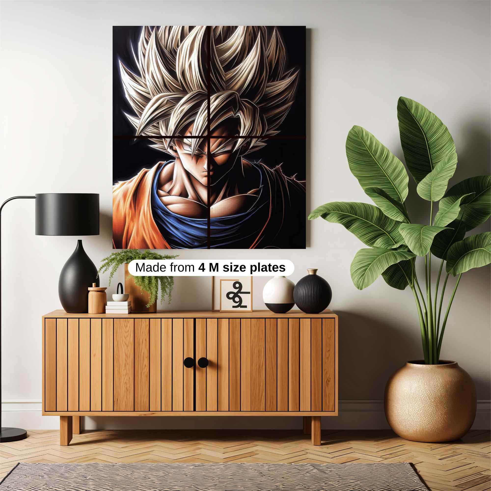 Goku Intense Safe Wall Magnetic / M