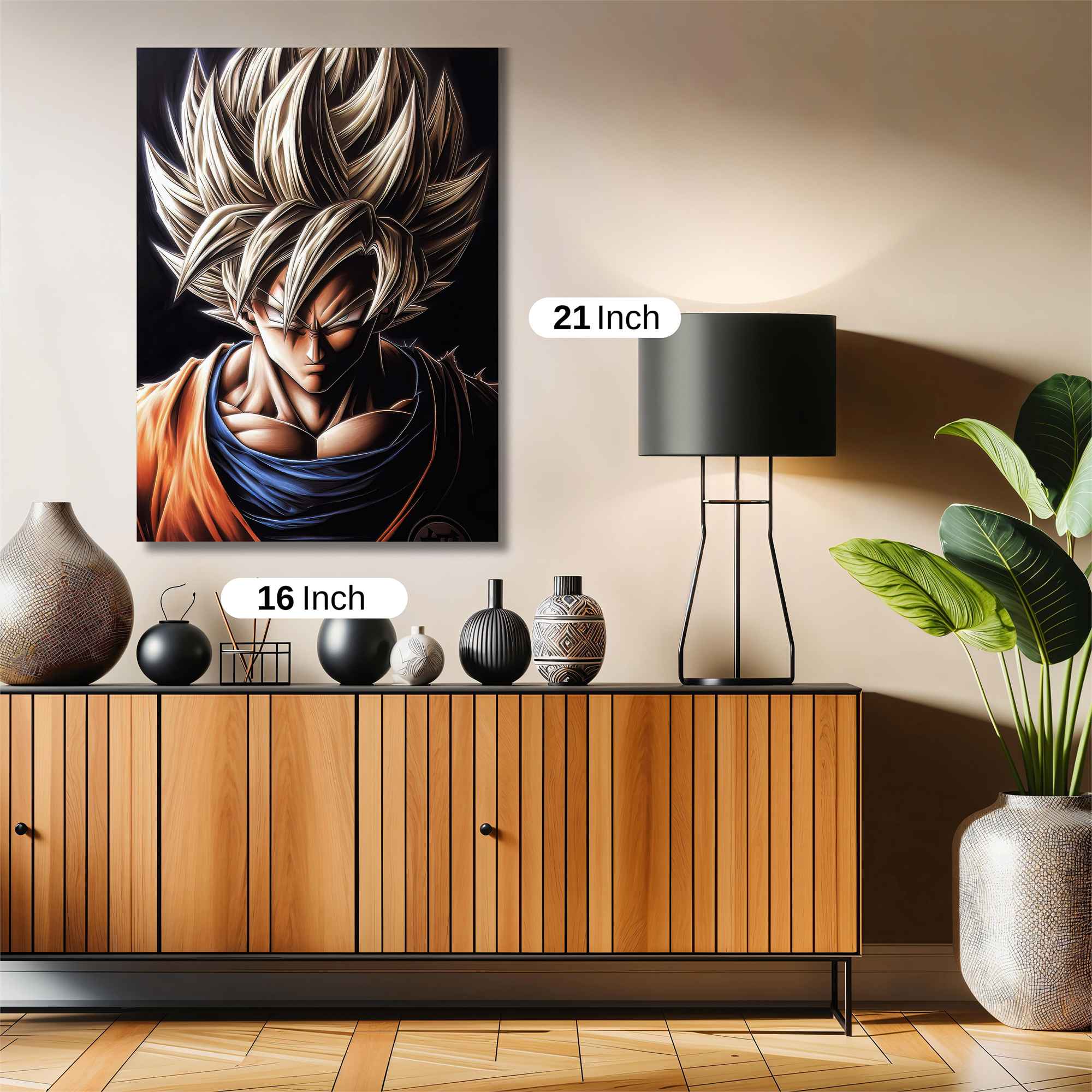 Goku Intense Safe Wall Magnetic / M