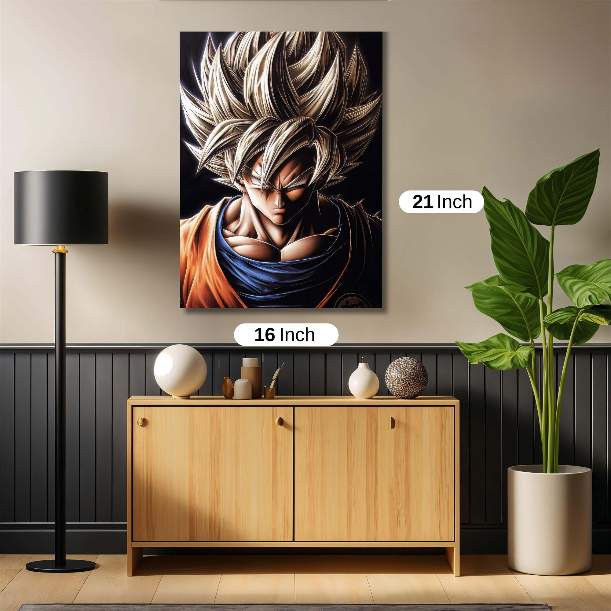 Goku Intense Safe Wall Magnetic / M