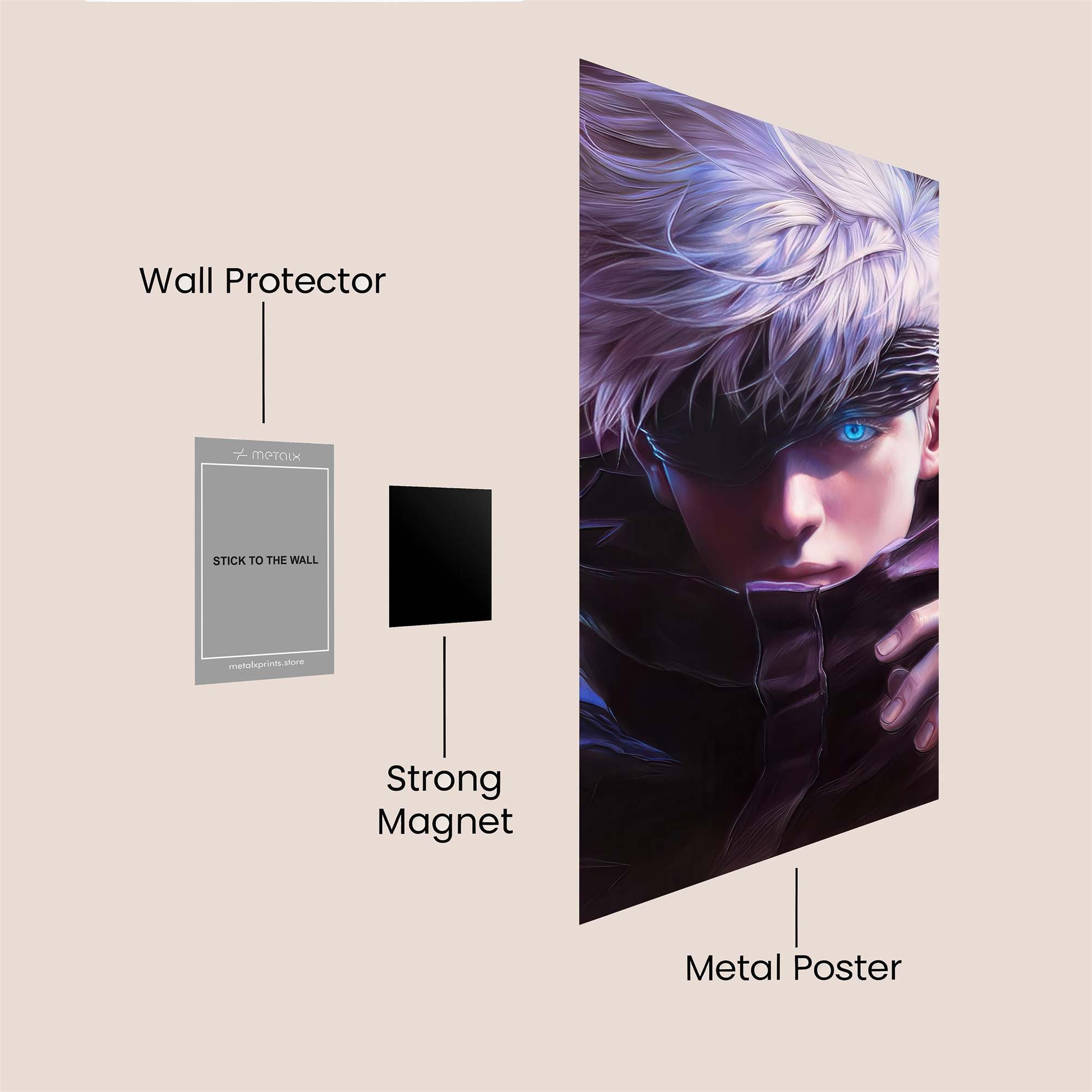 Satoru Serene Safe Wall Magnetic / M