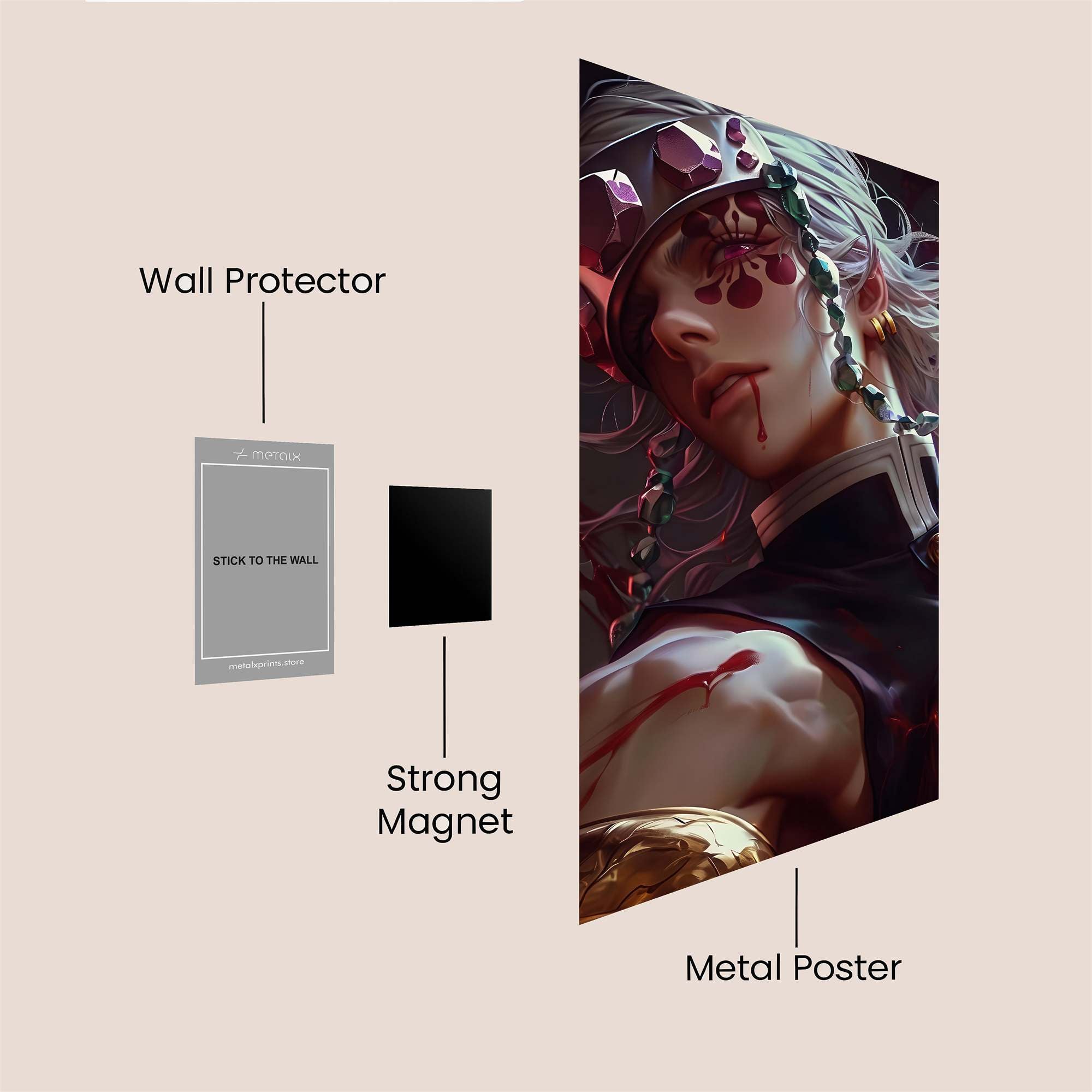 Nicholas Enigmatic Safe Wall Magnetic / M