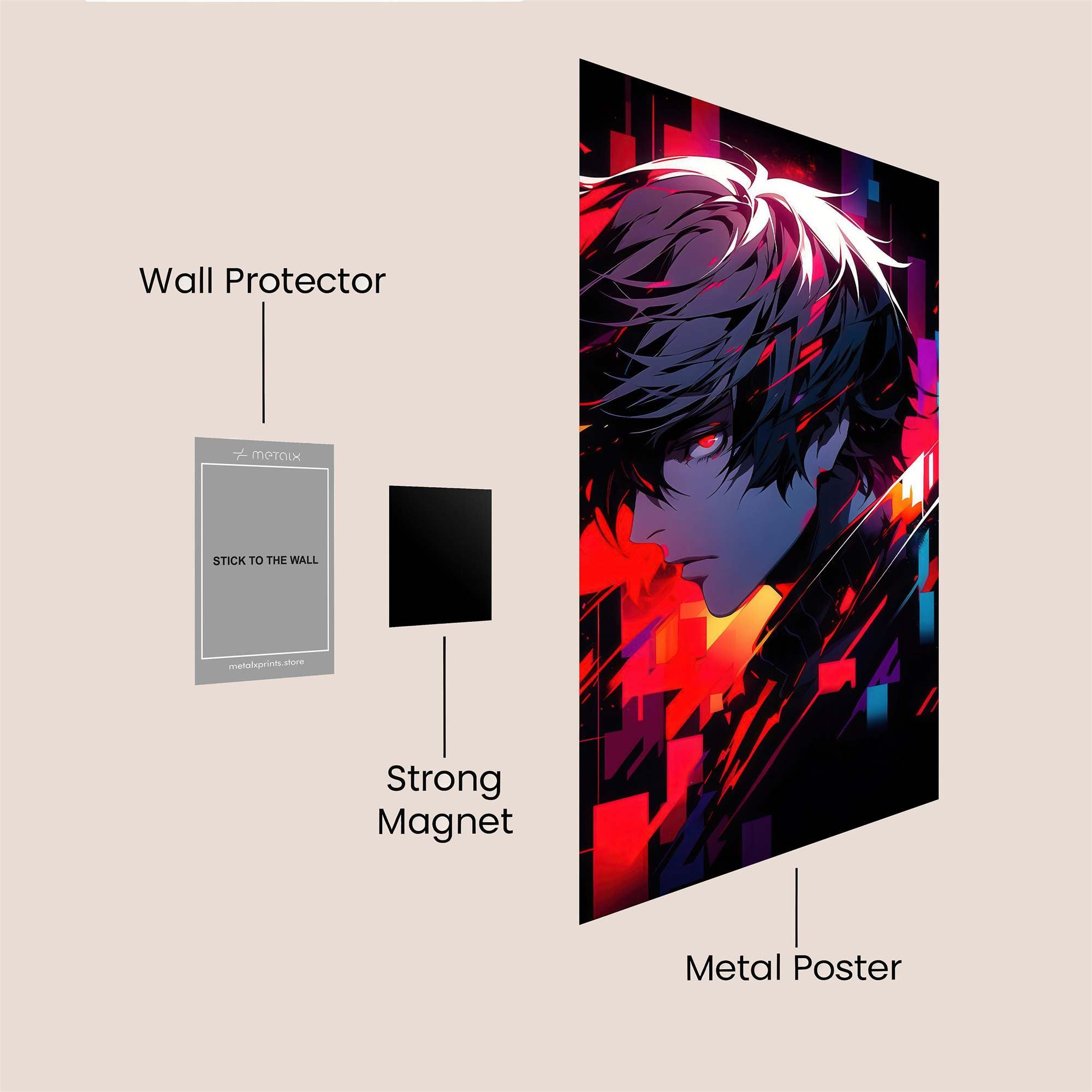 Akira Enigmatic Safe Wall Magnetic / M