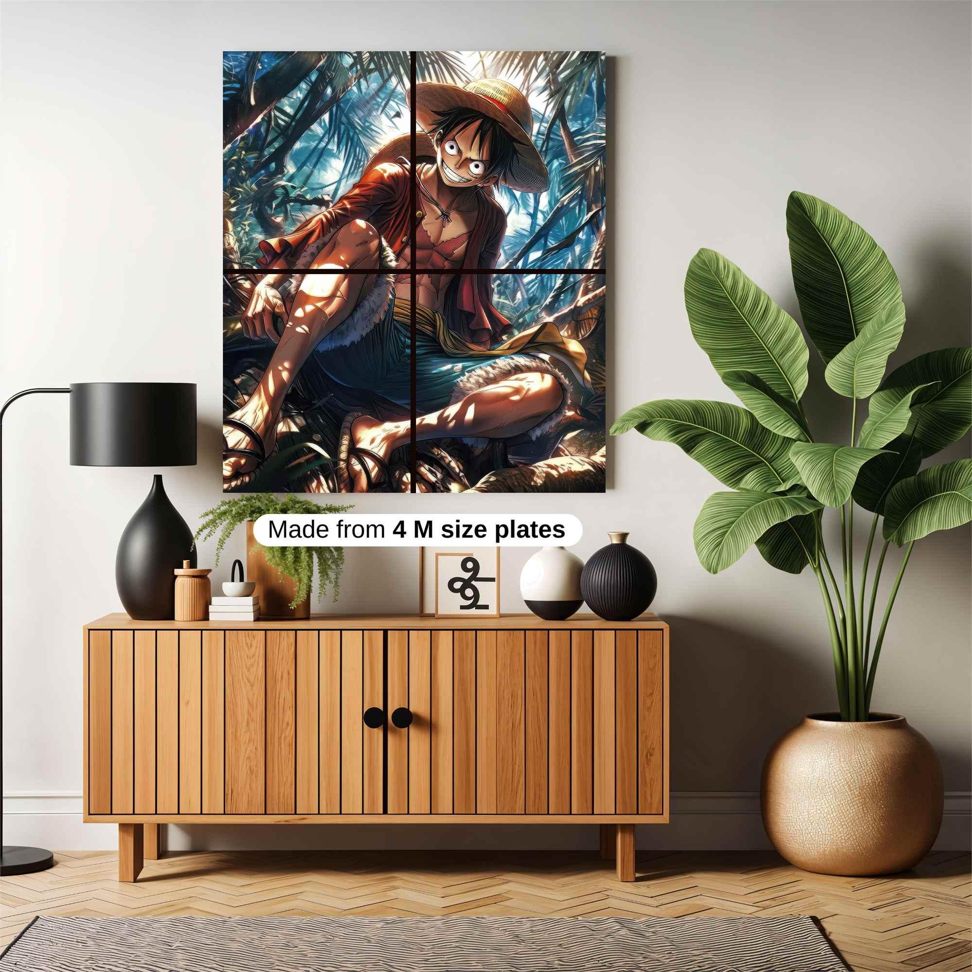 Luffy Adventurous Safe Wall Magnetic / M