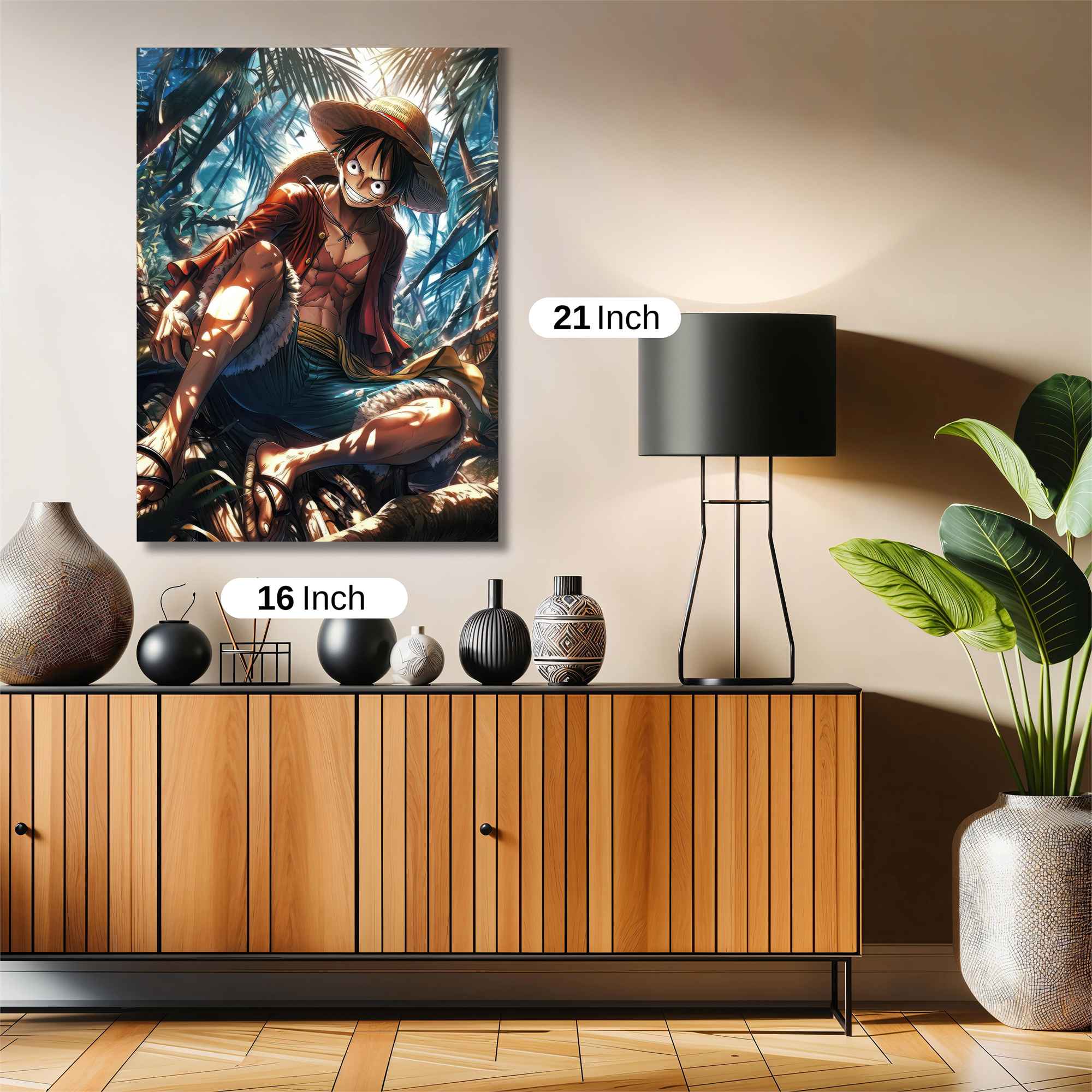 Luffy Adventurous Safe Wall Magnetic / M