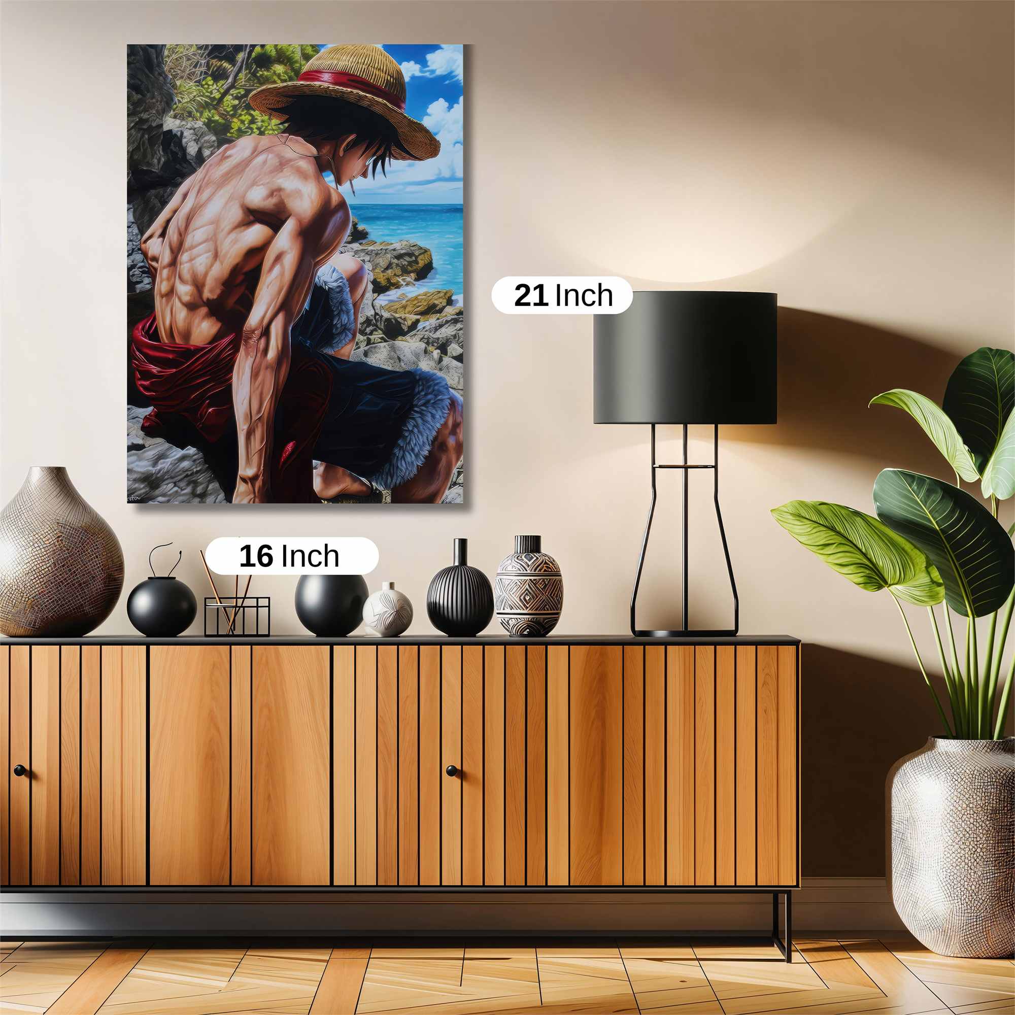 Luffy Serene Safe Wall Magnetic / M