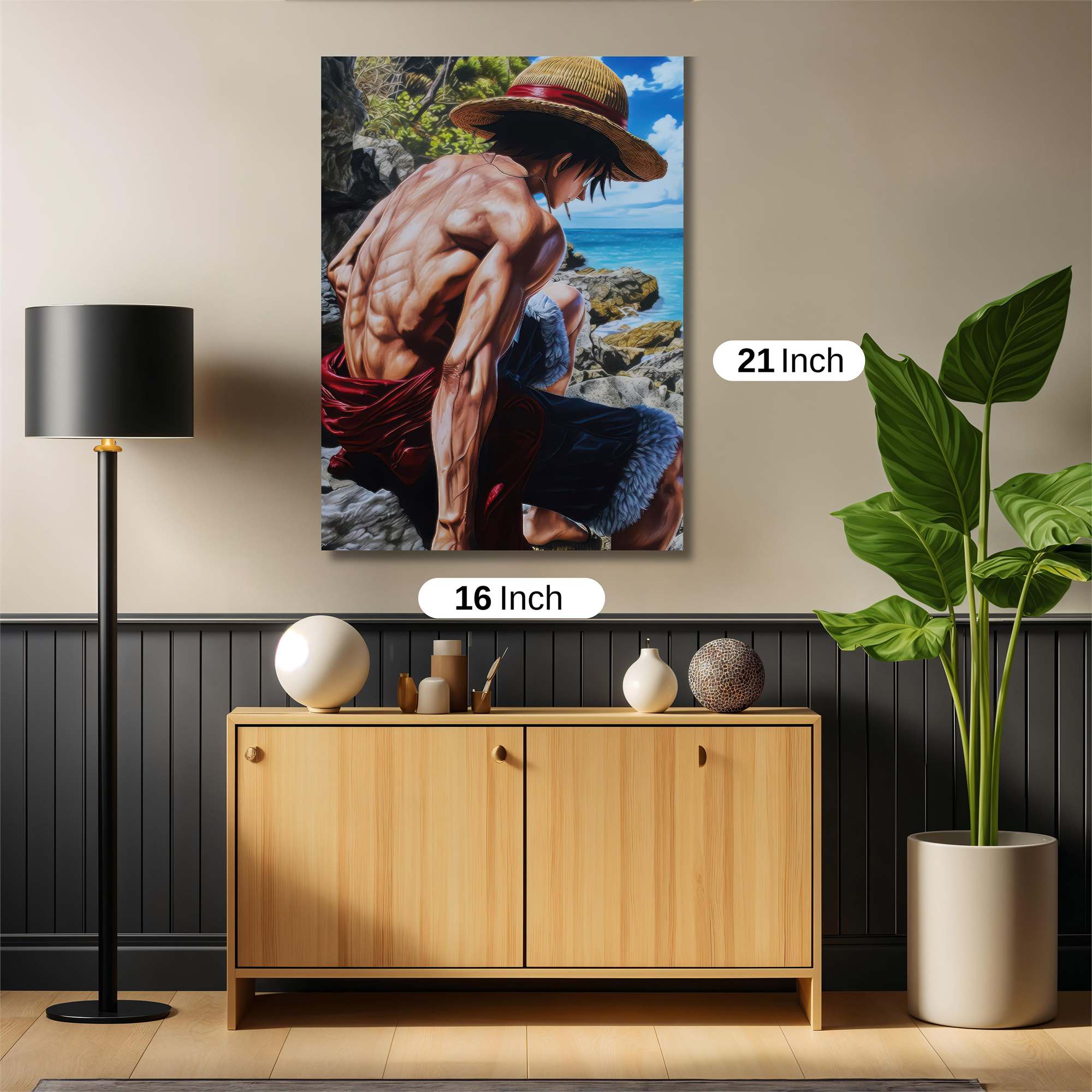 Luffy Serene Safe Wall Magnetic / M