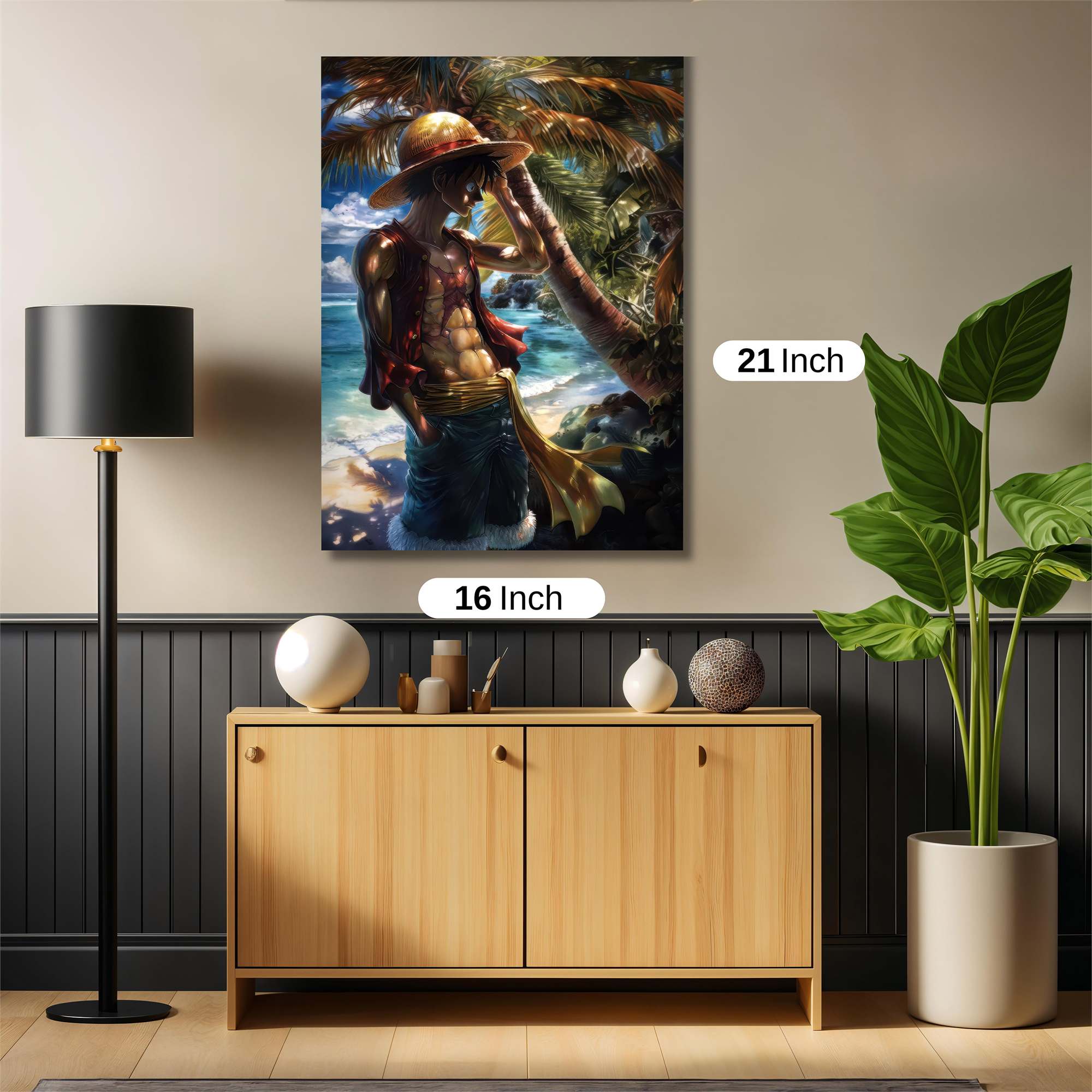 Luffy Serene Safe Wall Magnetic / M