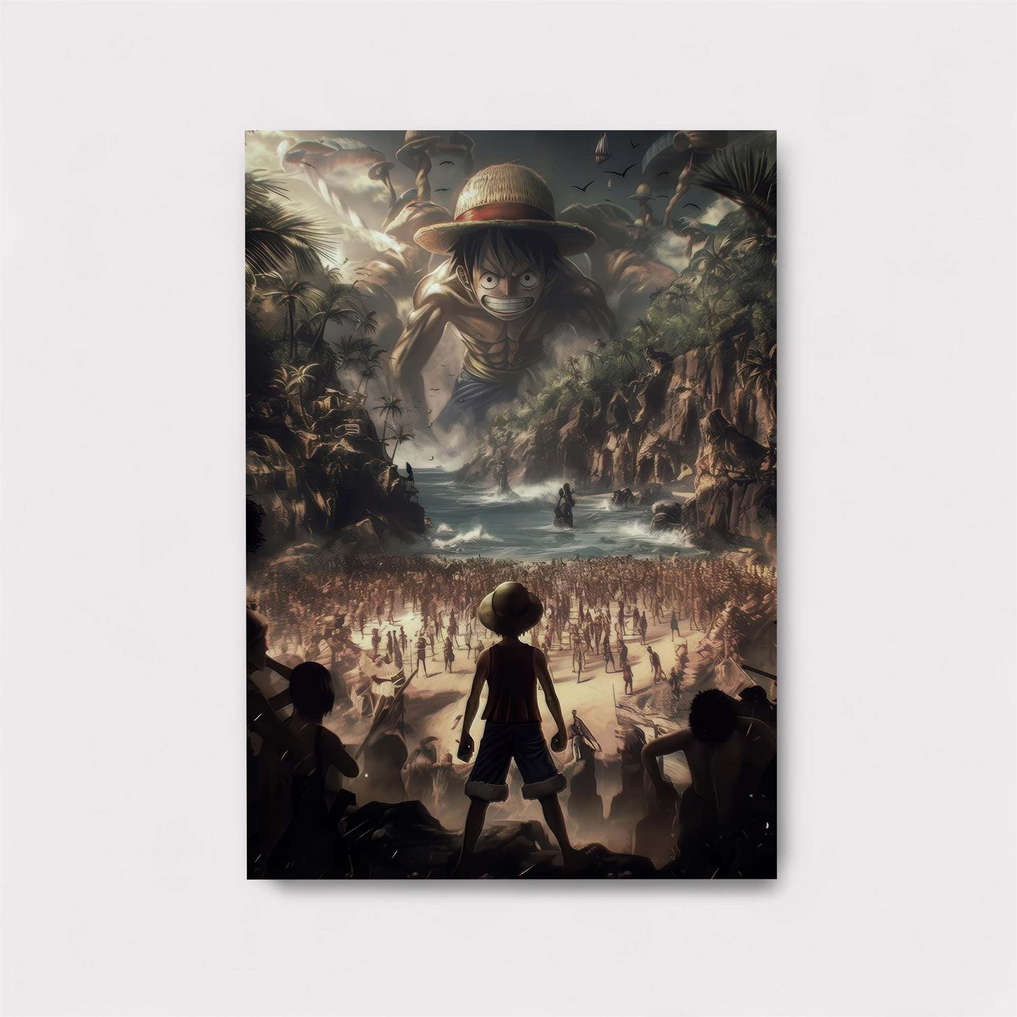 Luffy Ascendant Safe Wall Magnetic / M