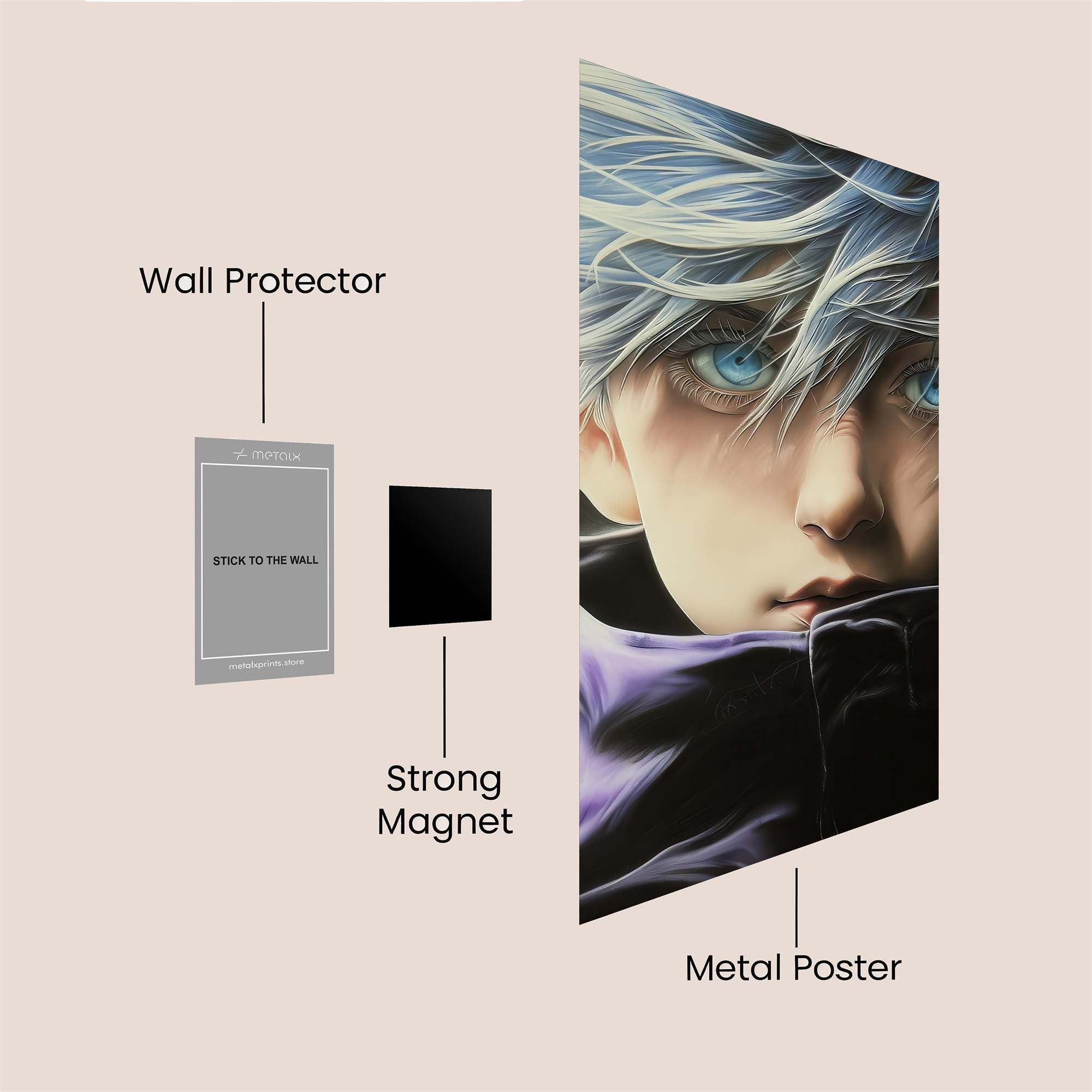 Satoru Serene Safe Wall Magnetic / M