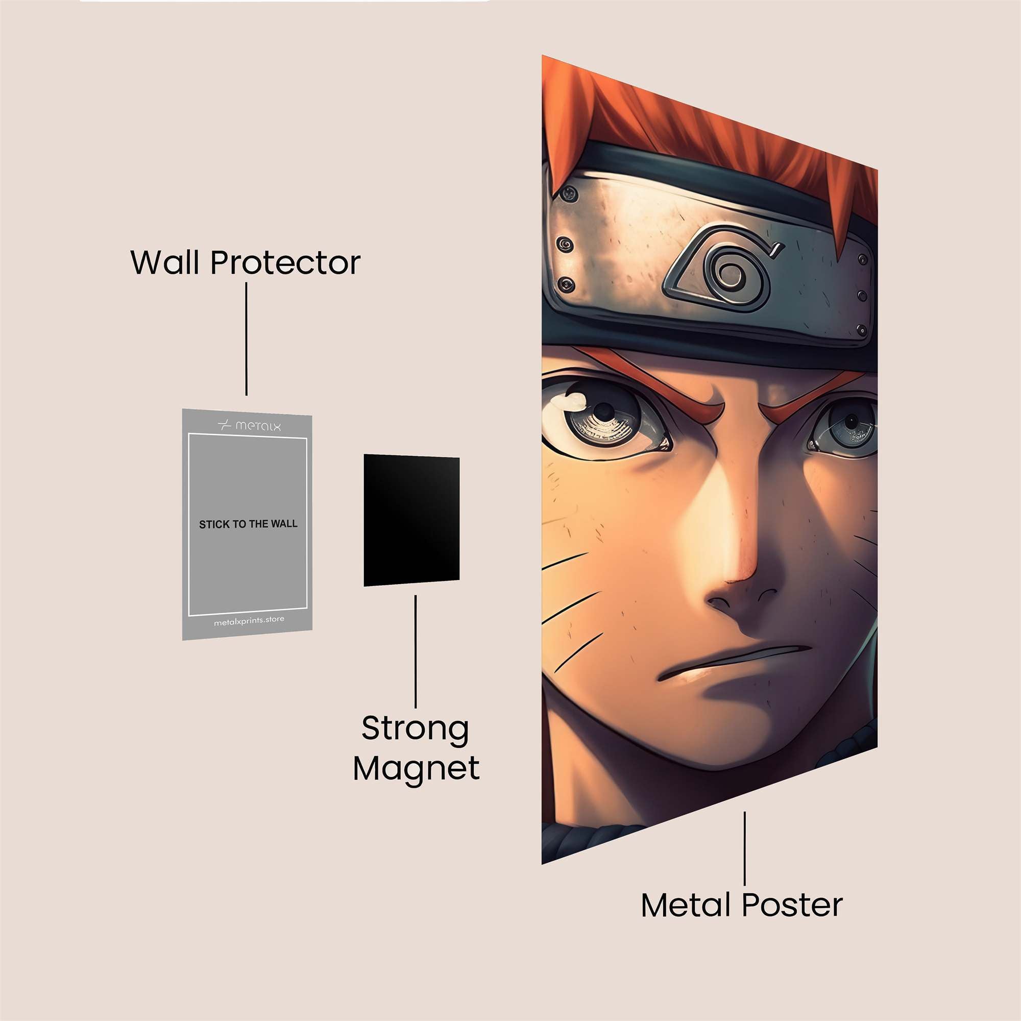 Fiery Enigma Safe Wall Magnetic / M