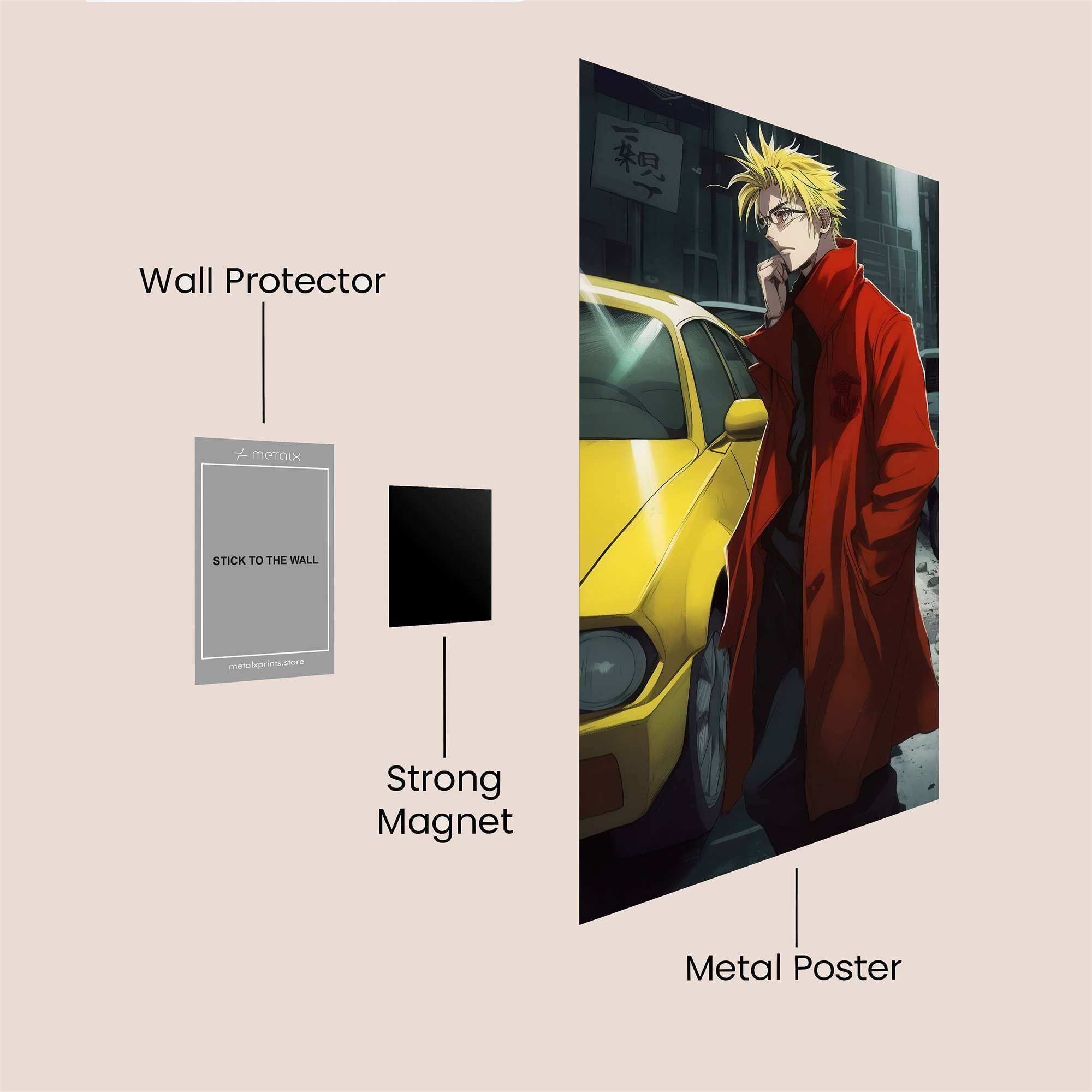 Renegade Night Safe Wall Magnetic / M