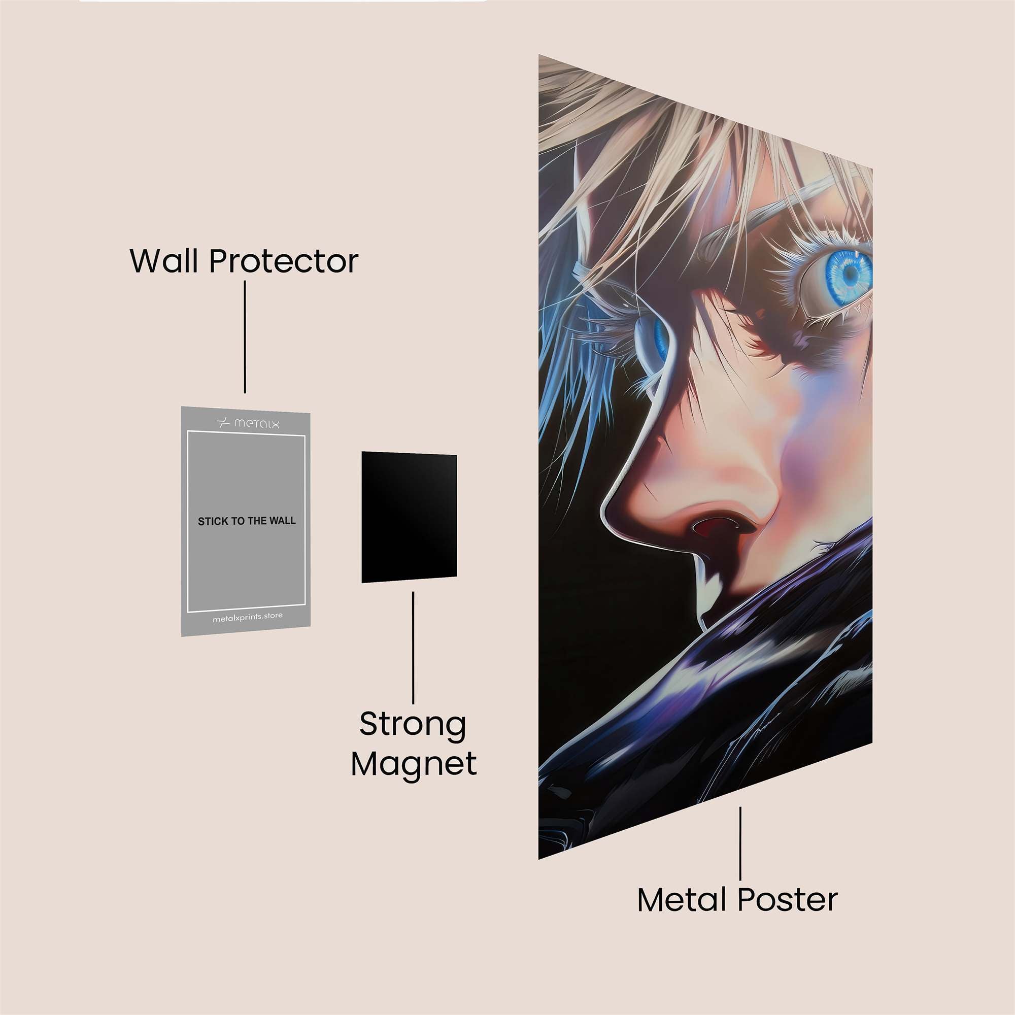 Satoru Serene Safe Wall Magnetic / M