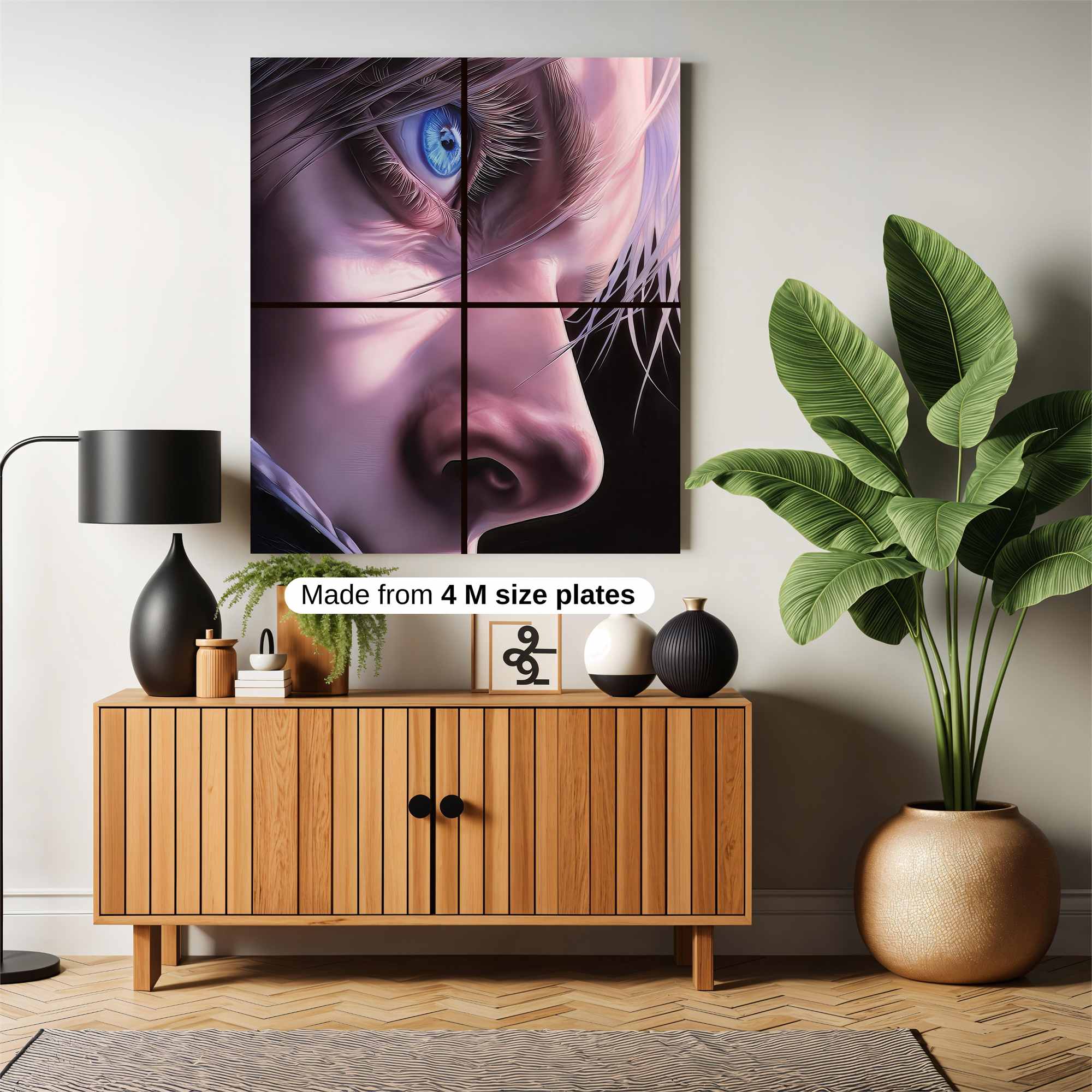 Ethereal Gaze Safe Wall Magnetic / M