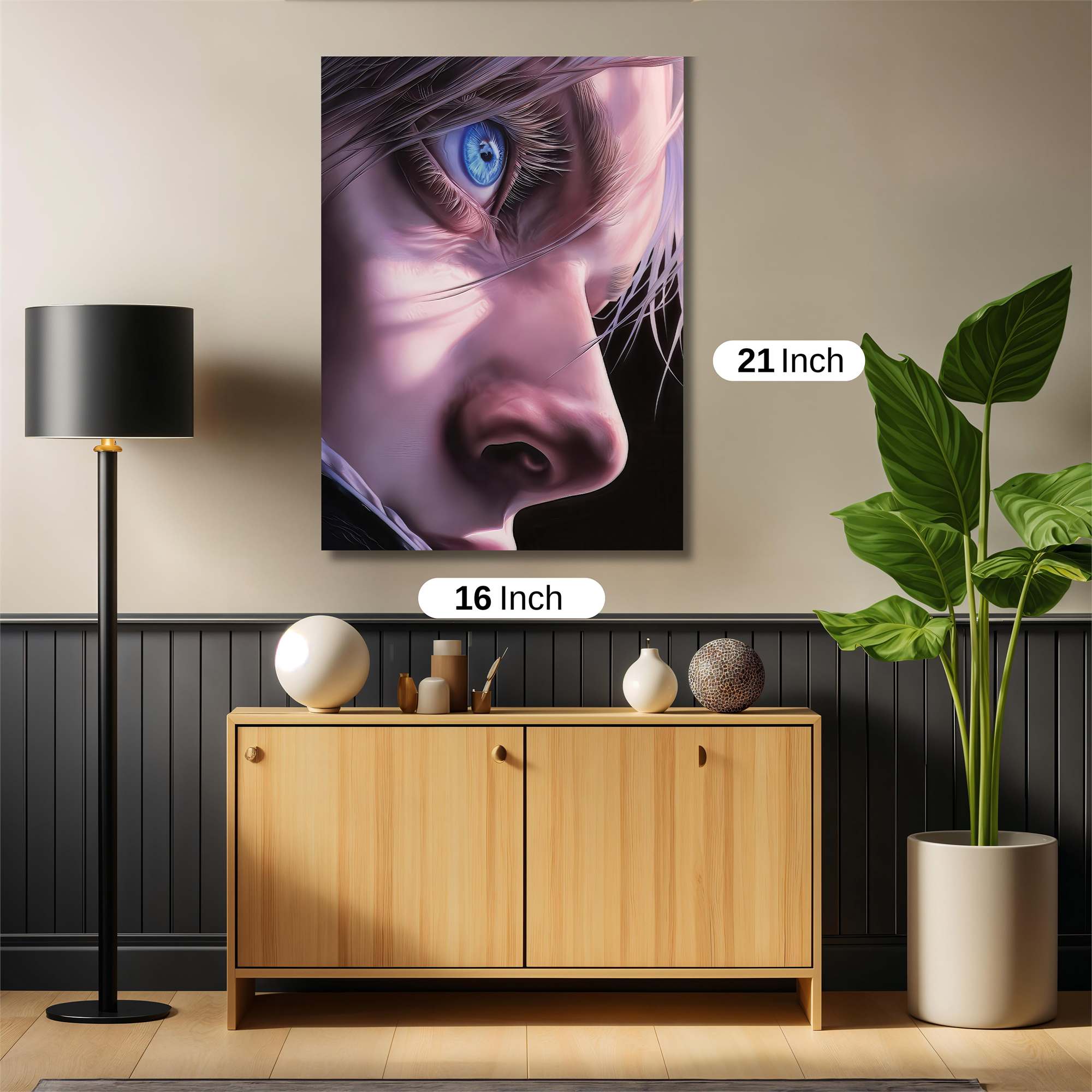 Ethereal Gaze Safe Wall Magnetic / M