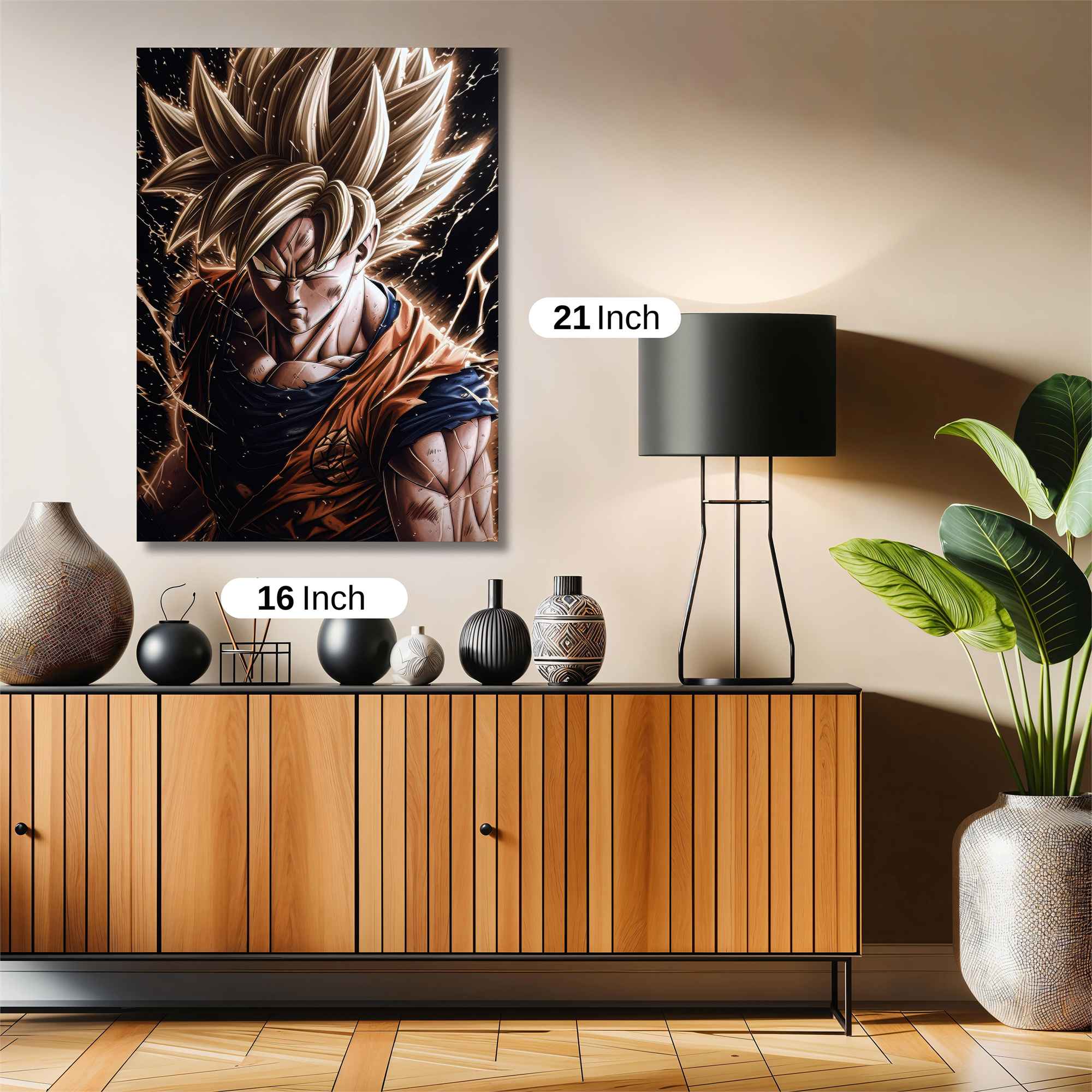 Goku Intense Safe Wall Magnetic / M