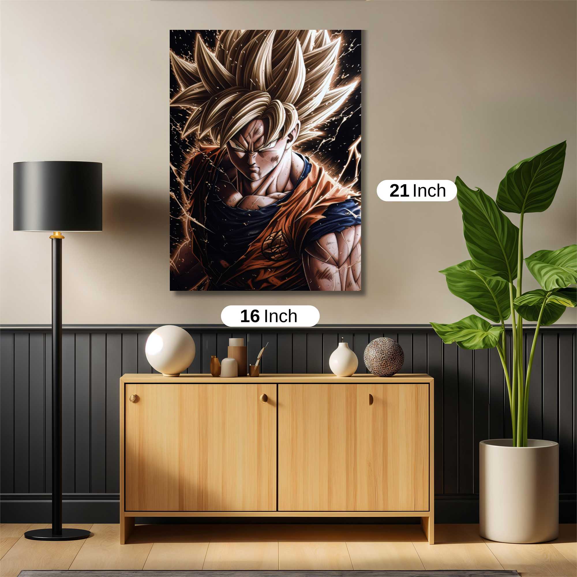 Goku Intense Safe Wall Magnetic / M