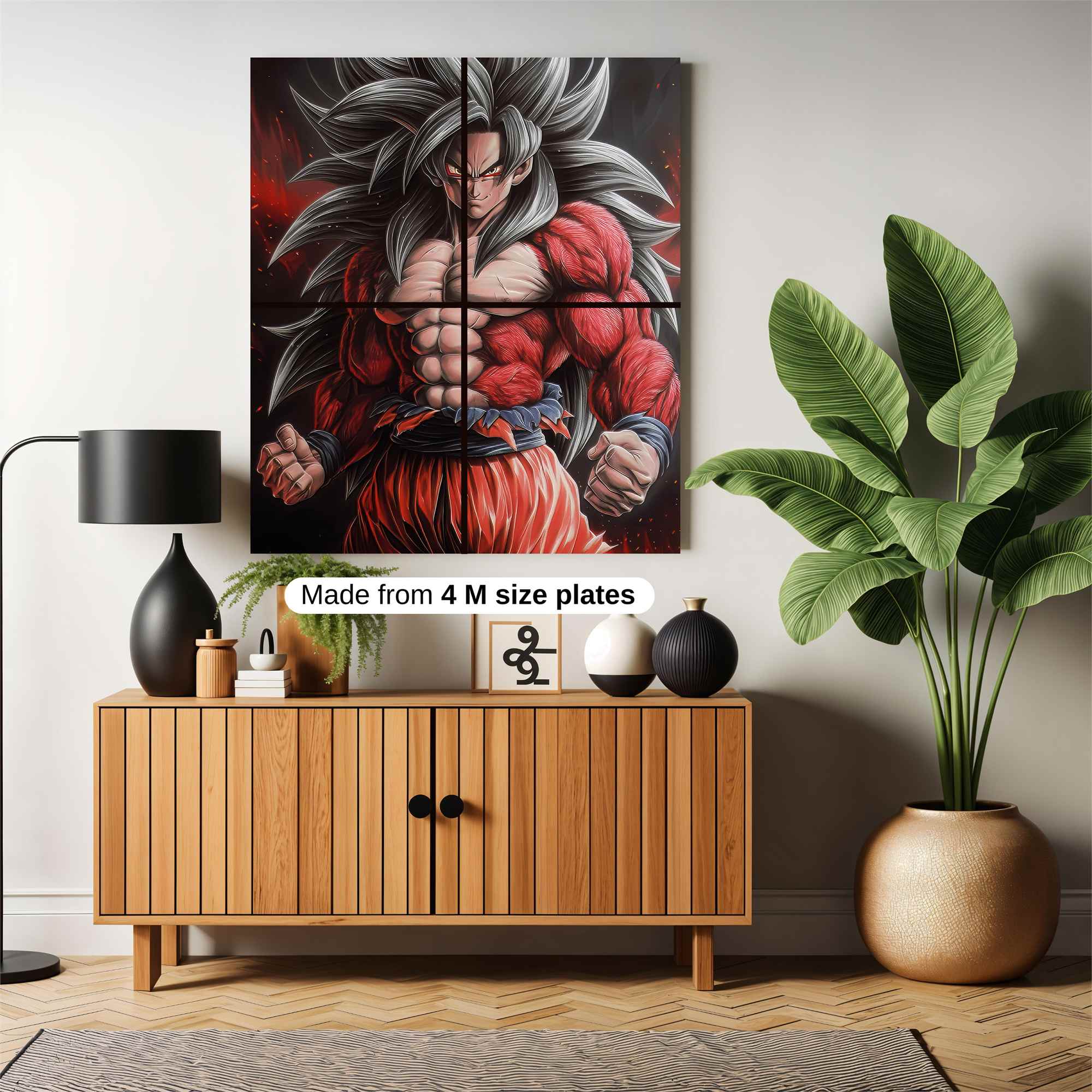 Goku Ferocity Safe Wall Magnetic / M