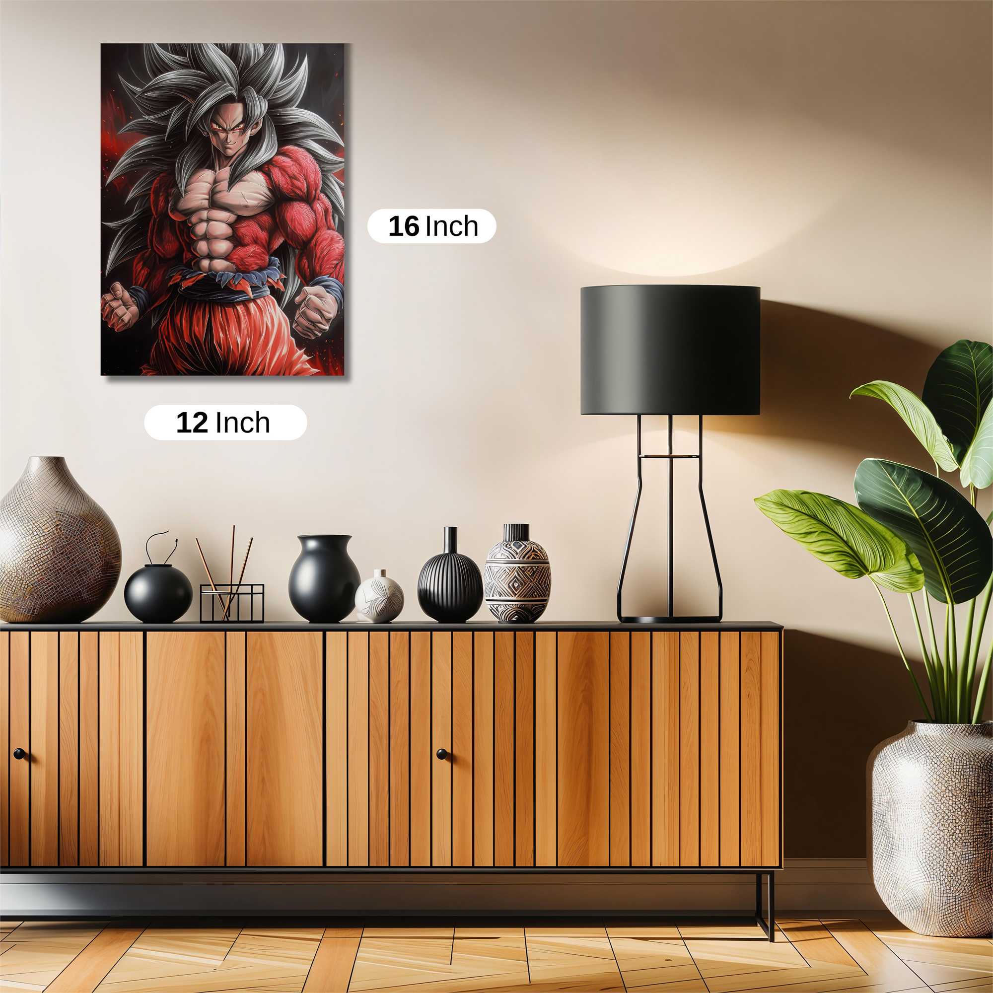 Goku Ferocity Safe Wall Magnetic / M