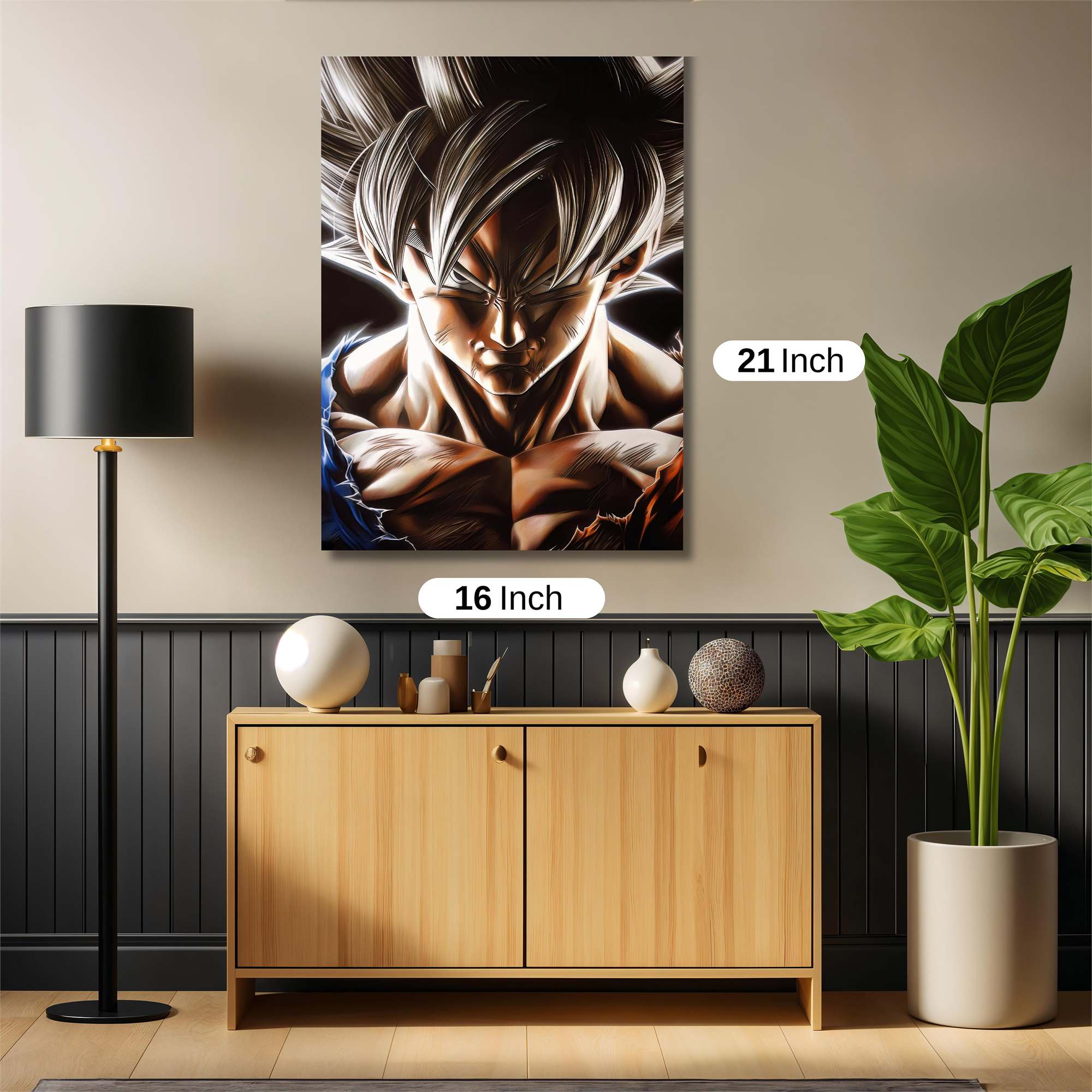 Goku Intense Safe Wall Magnetic / M