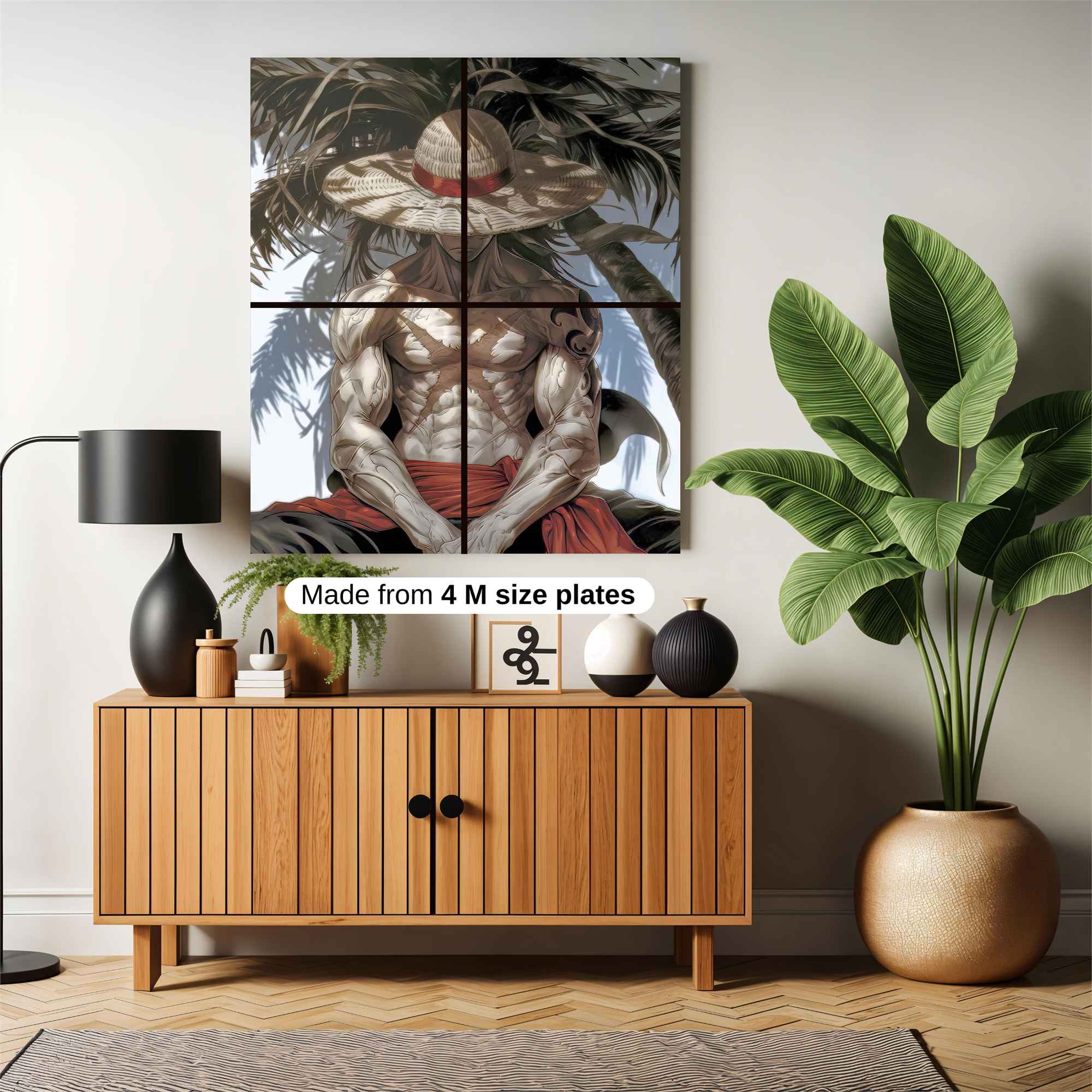 Luffy Tranquil Safe Wall Magnetic / M