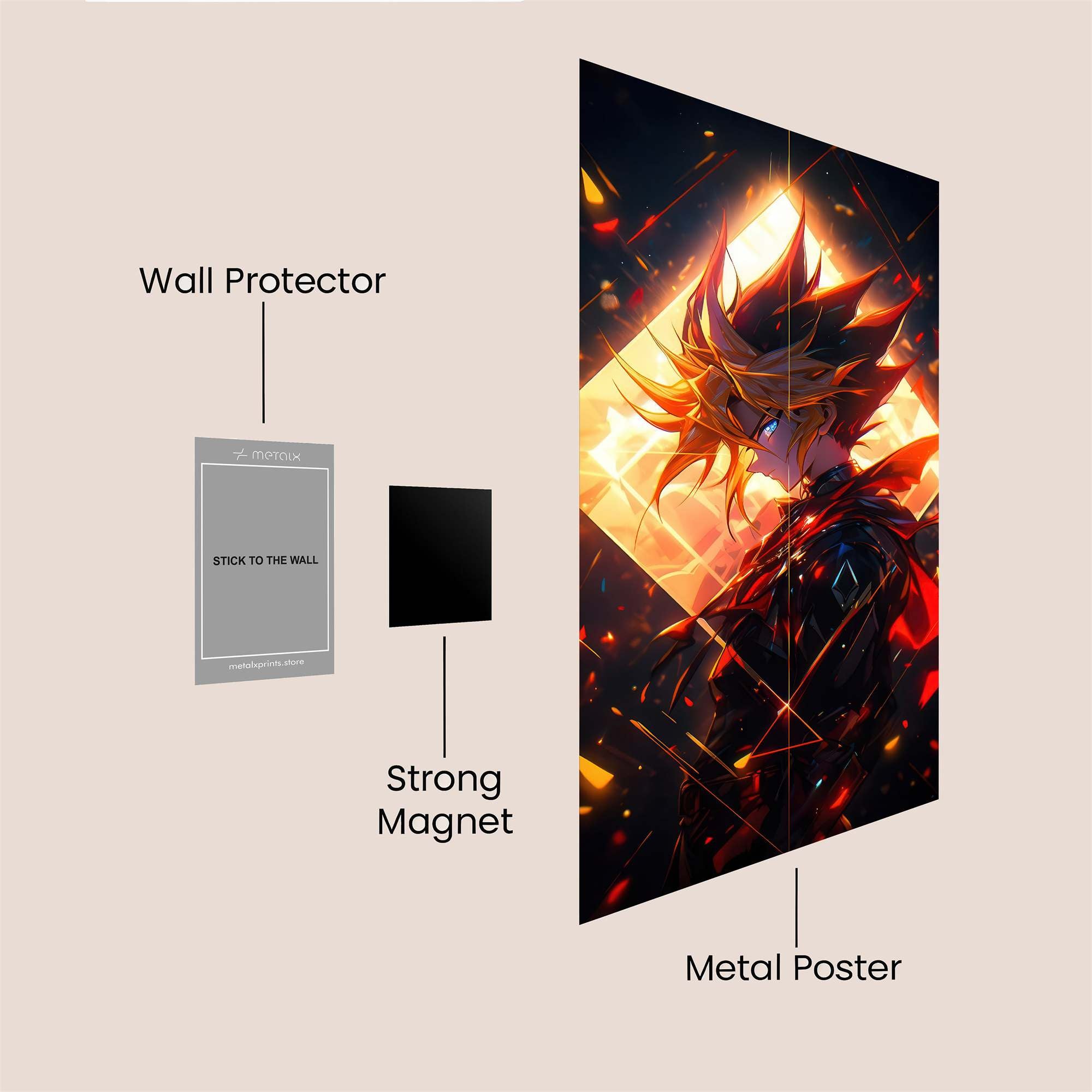 Yuta Fierce Safe Wall Magnetic / M