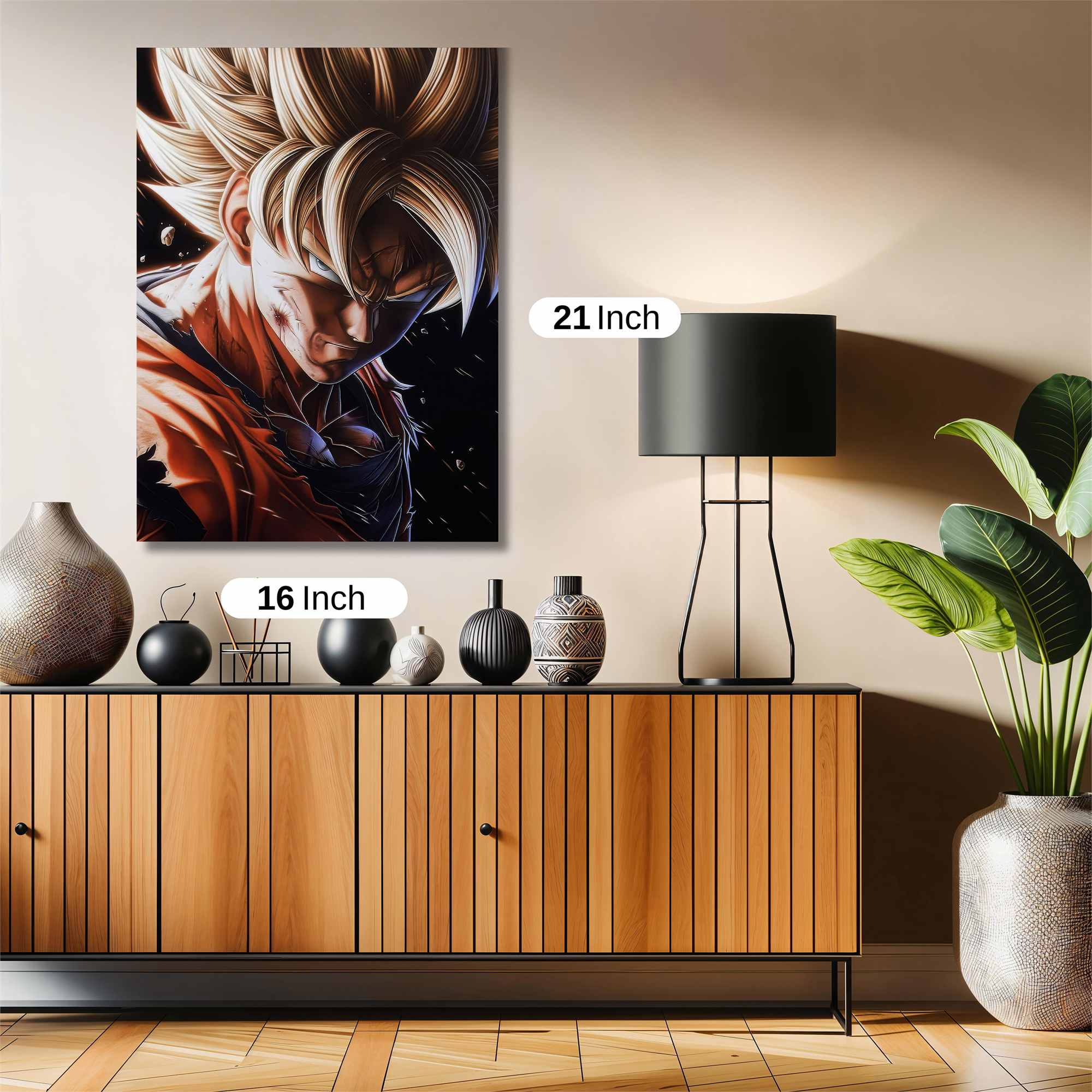 Goku Intense Safe Wall Magnetic / M