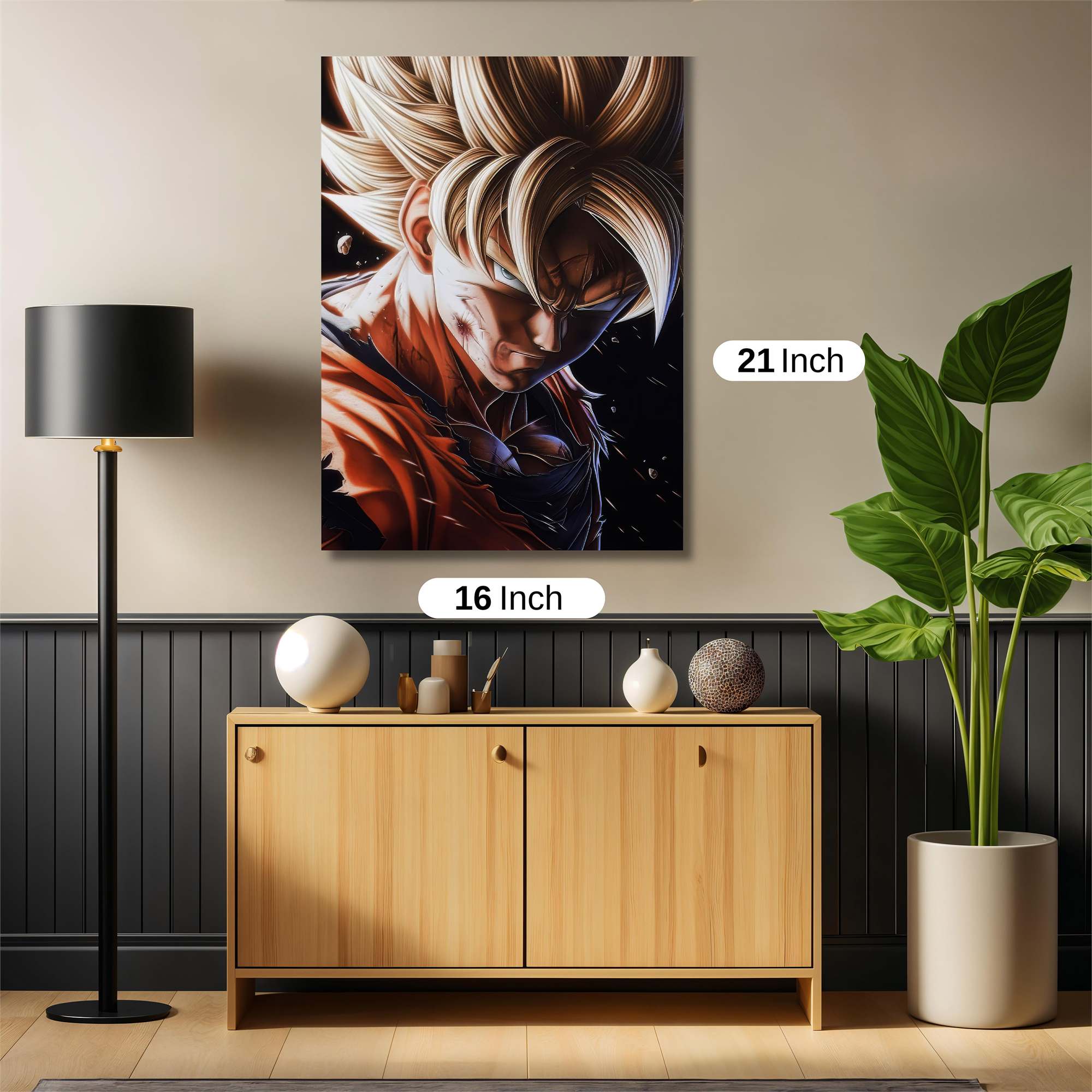 Goku Intense Safe Wall Magnetic / M