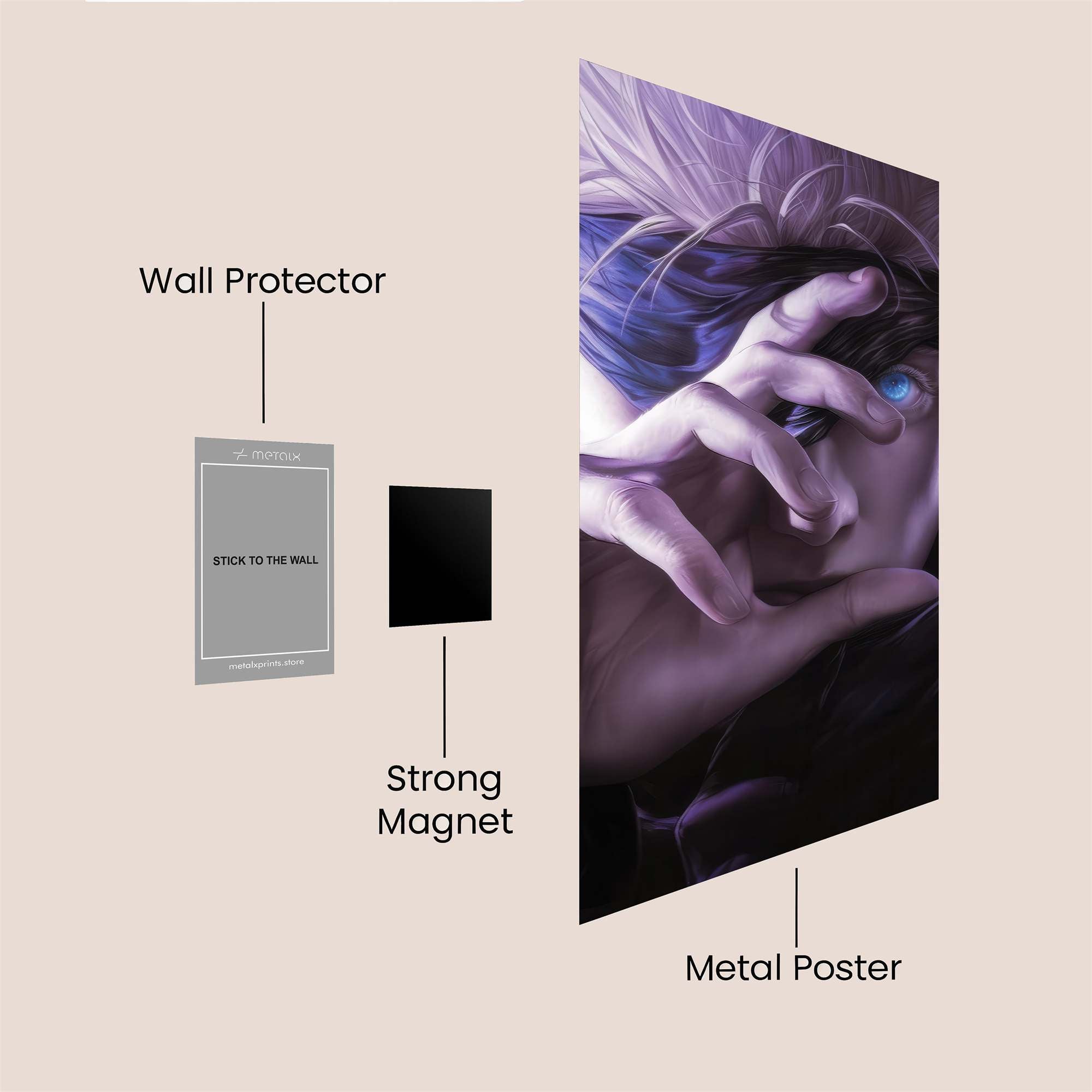 Satoru Enigmatic Safe Wall Magnetic / M