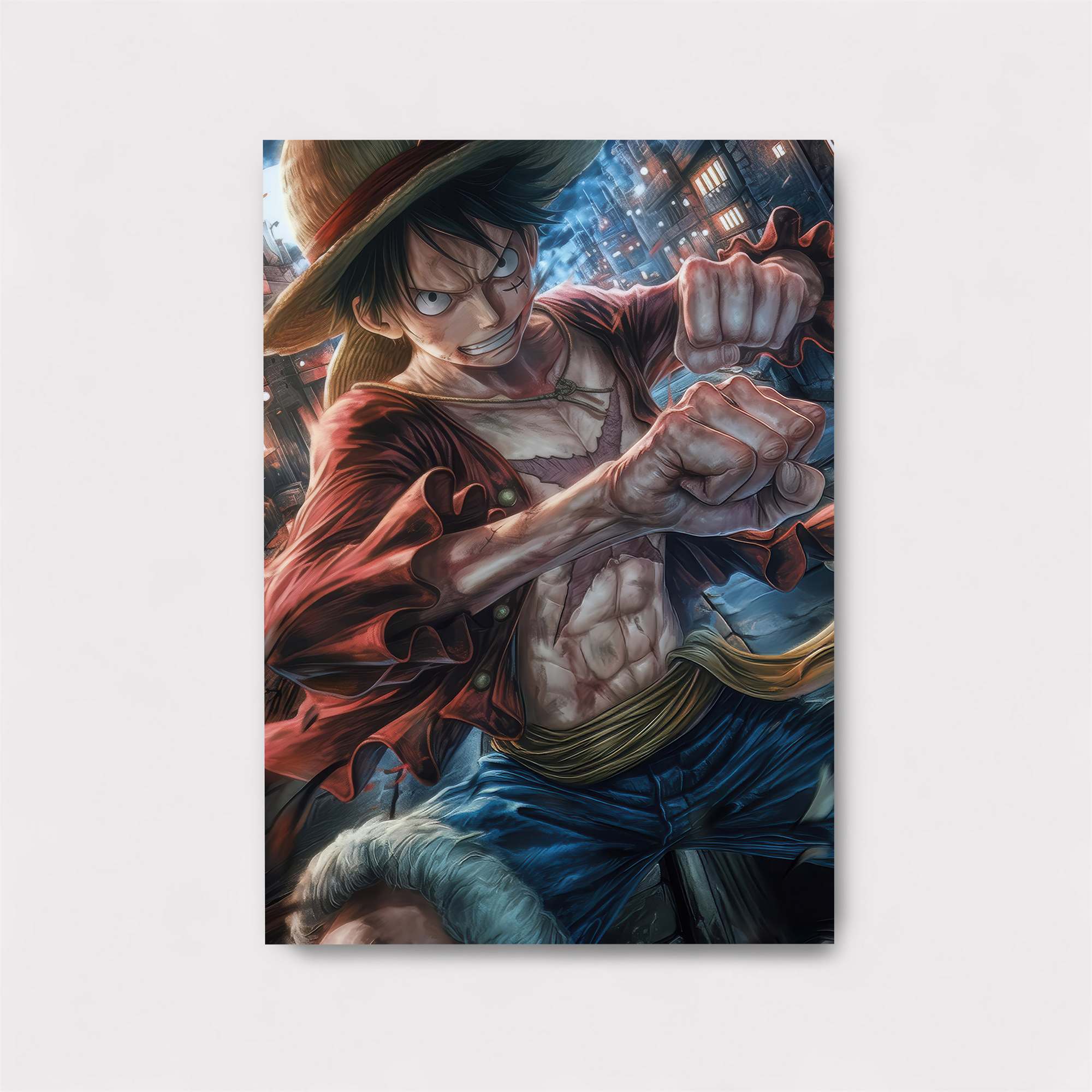 Luffy Fierce Safe Wall Magnetic / M