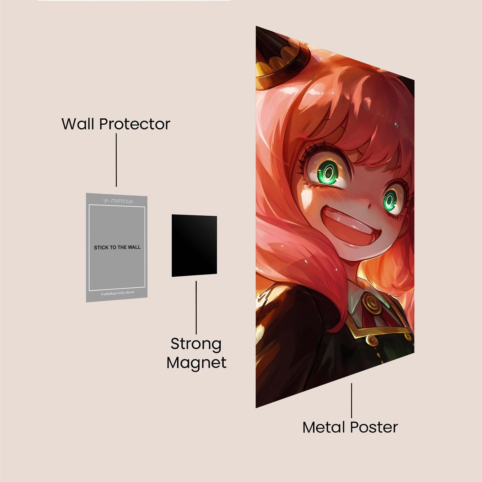 Magical Delight Safe Wall Magnetic / M