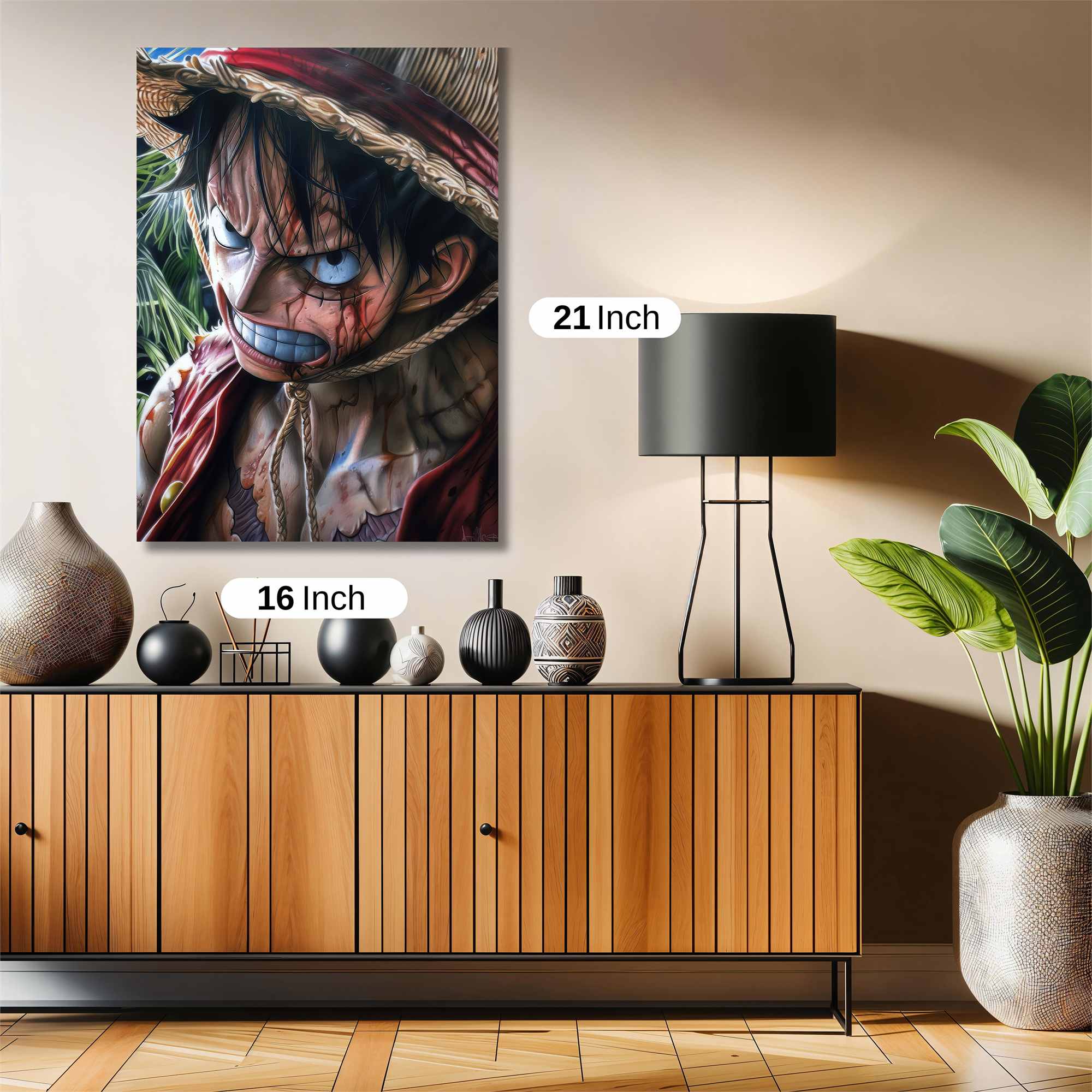 Luffy Resolute Safe Wall Magnetic / M