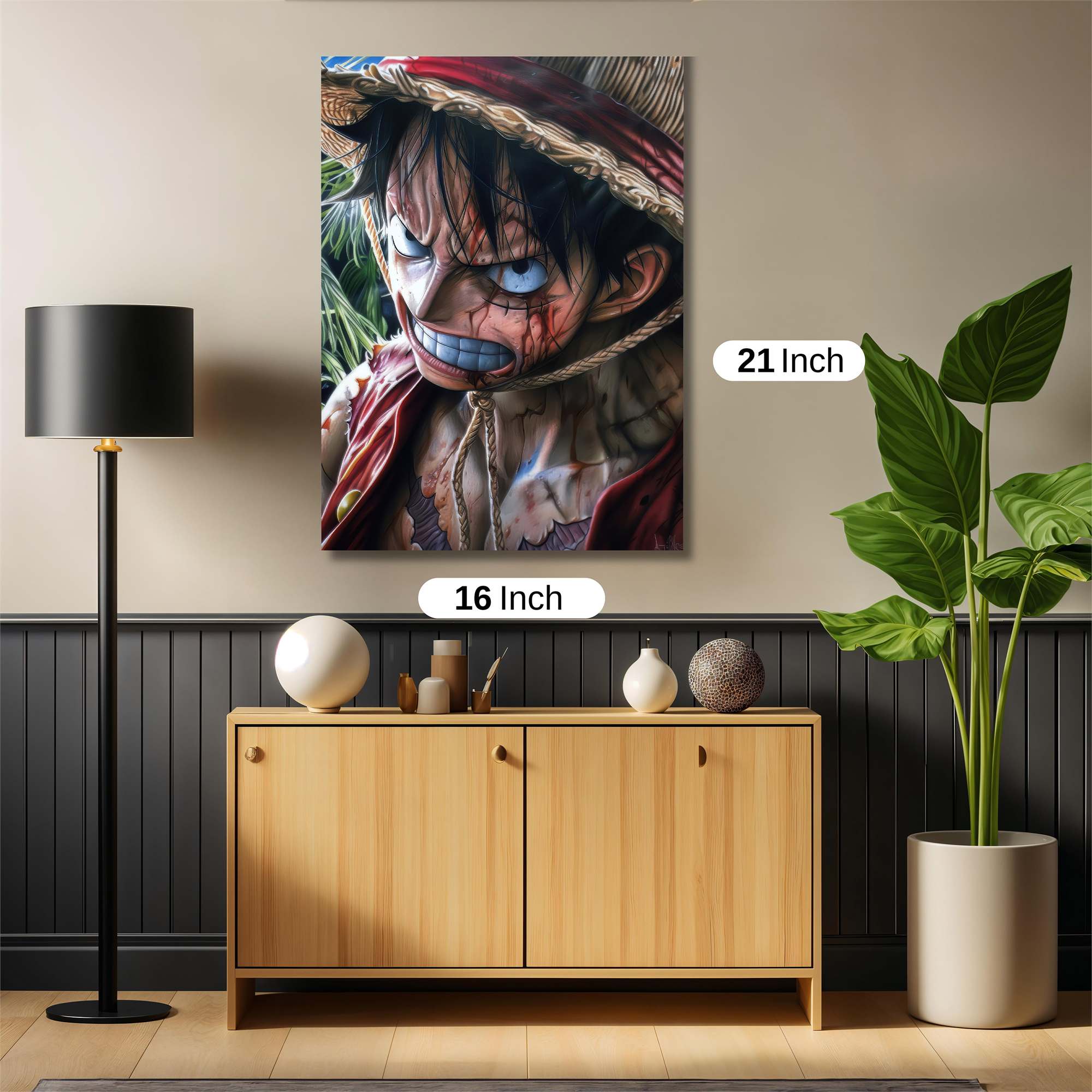 Luffy Resolute Safe Wall Magnetic / M