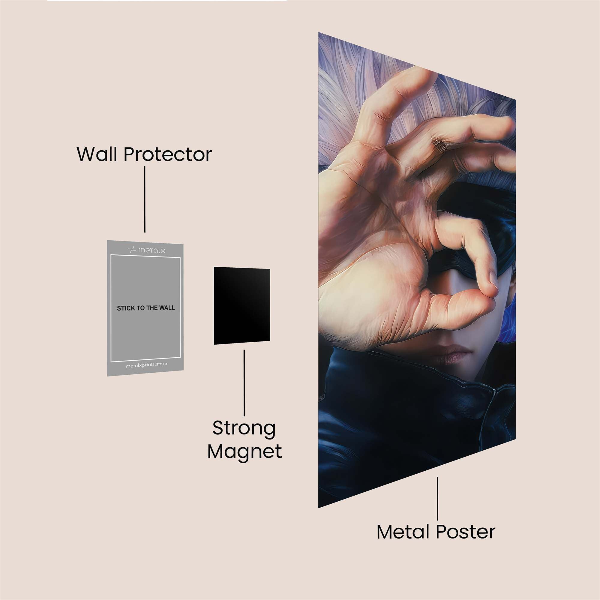 Satoru Mysterious Safe Wall Magnetic / M